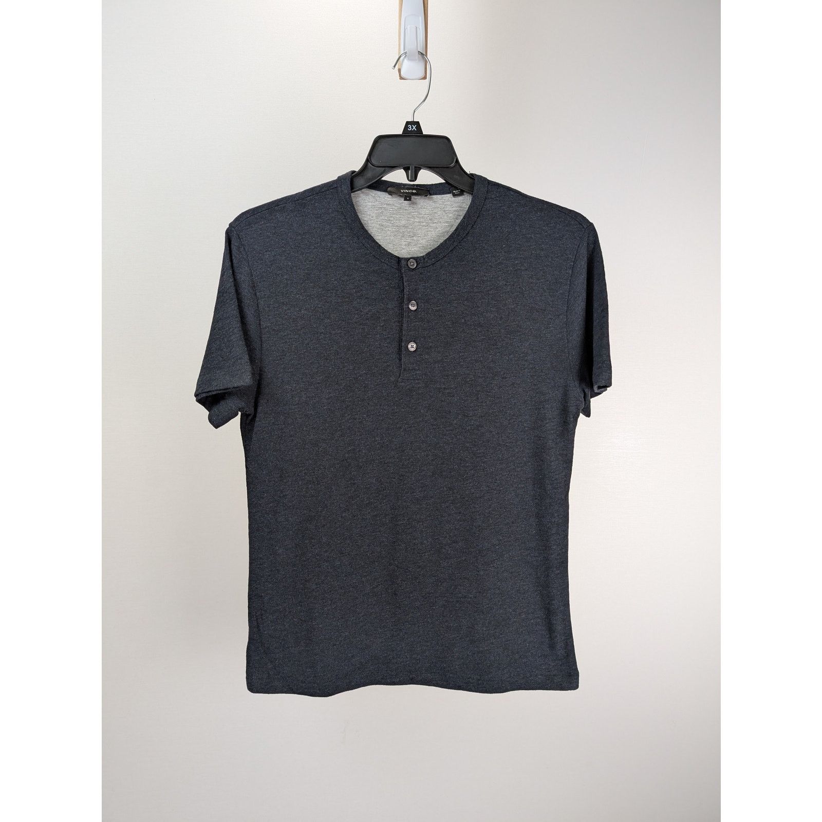 Vince o1rshd1 CC20 Henley T-Shirt in Blue Size US S / EU 44-46 / 1 - 1 Thumbnail