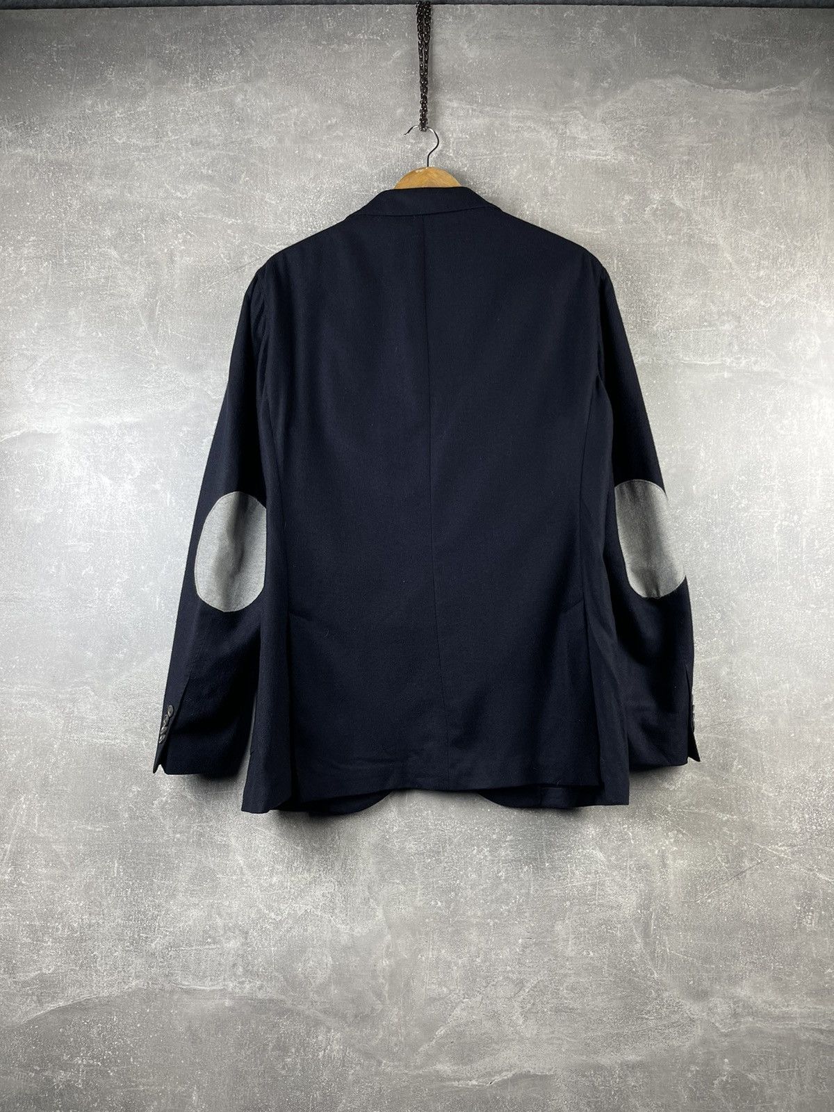 L.B.M. 1911 L.B.M. 1911 Wool Navy Blue Blazer Jacket Made In Italy Size 54R - 7 Thumbnail