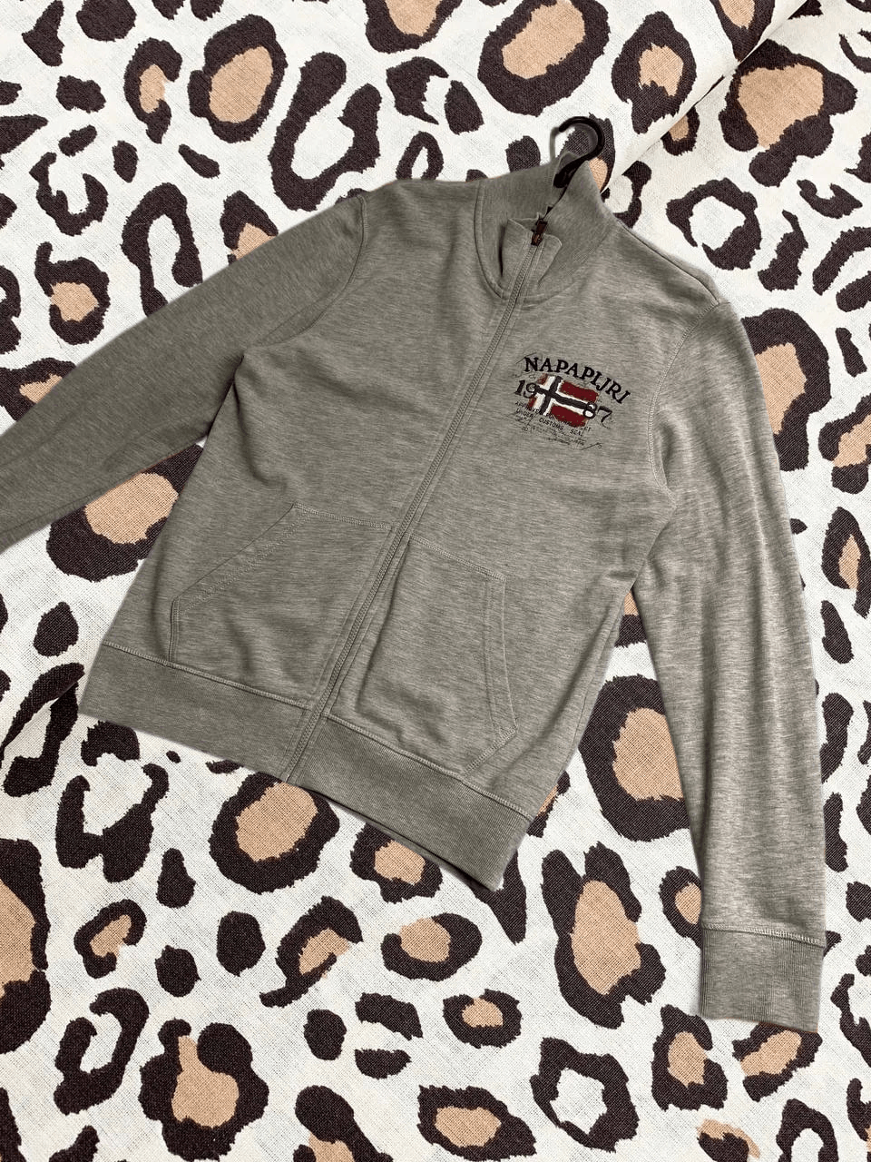 Napapijri Napapijiri vintage wool zip hoodie Size US L / EU 52-54 / 3 - 1 Thumbnail