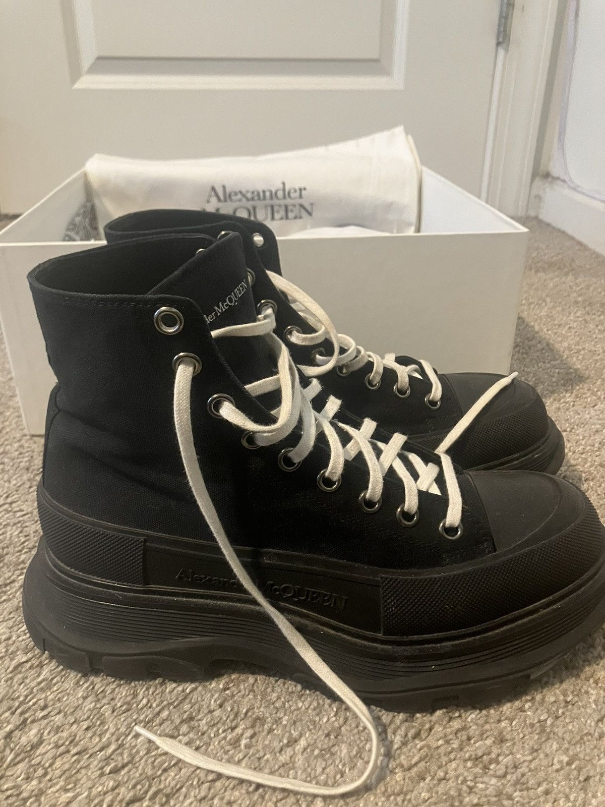Alexander McQueen Alexzander Mcqueens tread slick boots Size US 9 / EU 42 - 9 Thumbnail