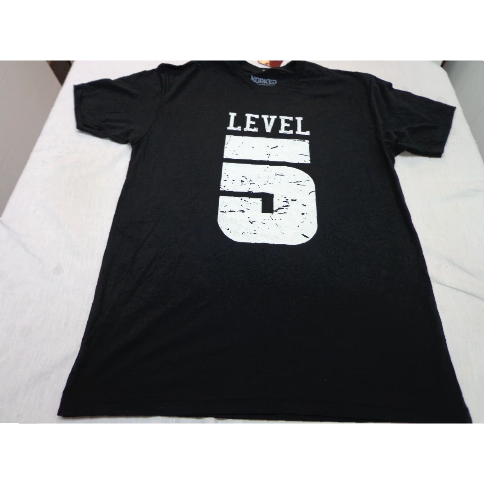 Vintage korked Chicago LEVEL 5 'All I Want To Do Is Win' Black T Shirt Medium NEW Size US M / EU 48-50 / 2 - 3 Thumbnail