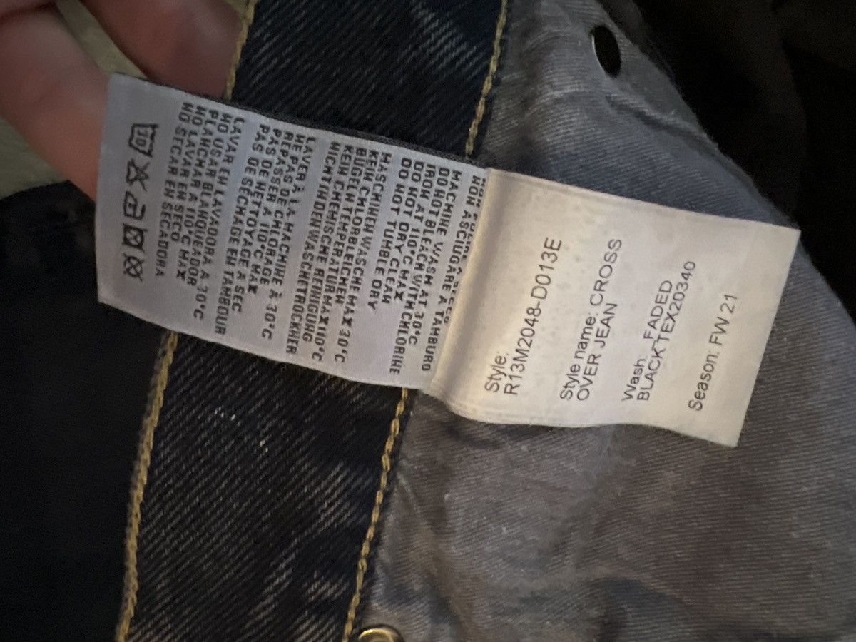 R13 R13 Crossover Jean in Faded Black sz 33 Size US 33 - 4 Thumbnail