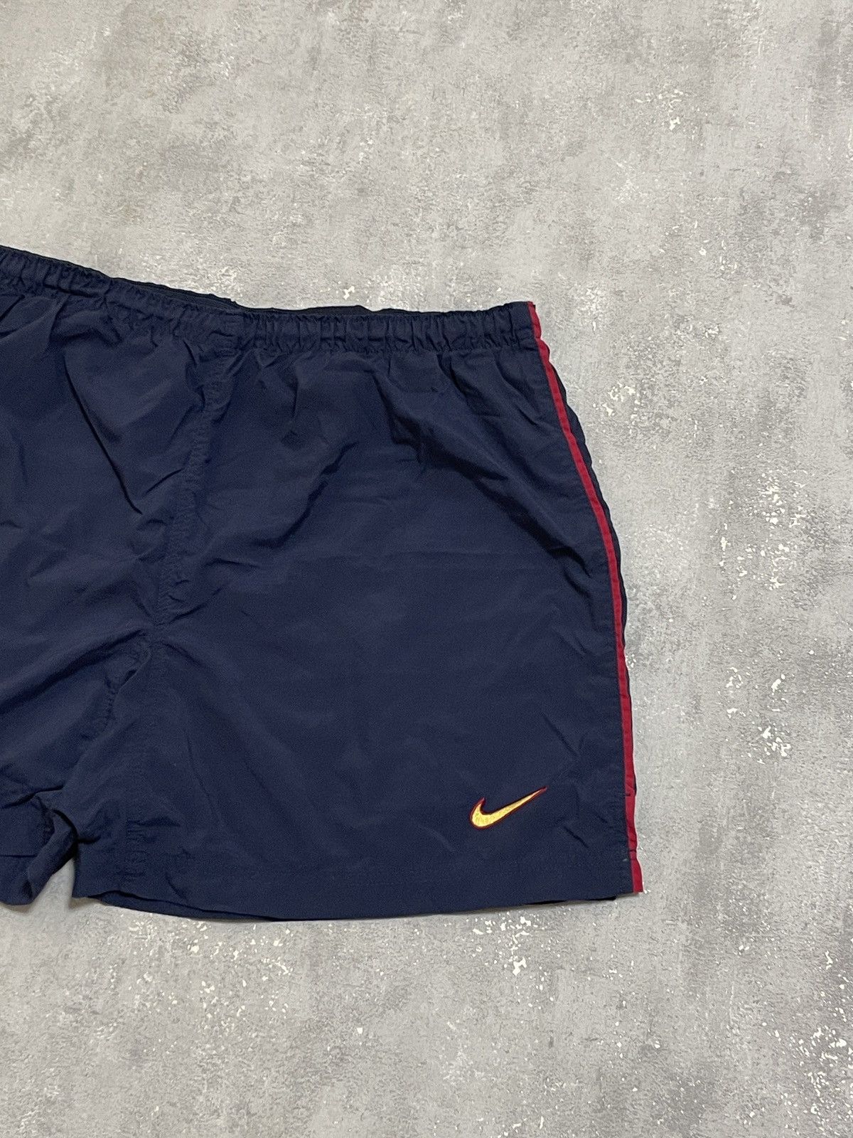 Nike Vintage Nike Barcelona Football Shorts Soccer Mens Rare XL Size US 34 / EU 50 - 3 Thumbnail