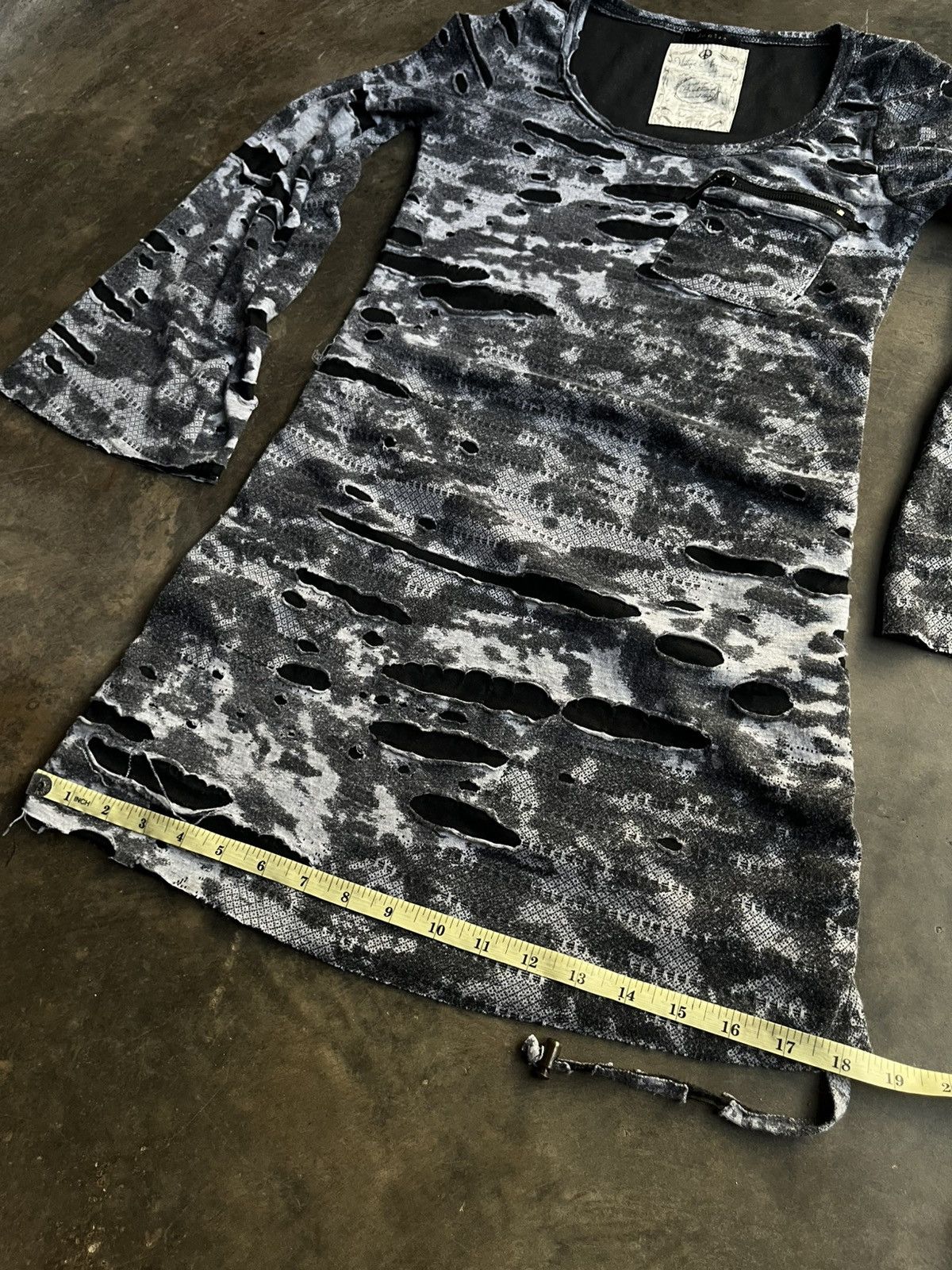 14th Addiction JAPANESE NATIVE AMERICAN DISTRESSED DRESS GOTHIC Y2K VKEI Size US M / EU 48-50 / 2 - 15 Thumbnail
