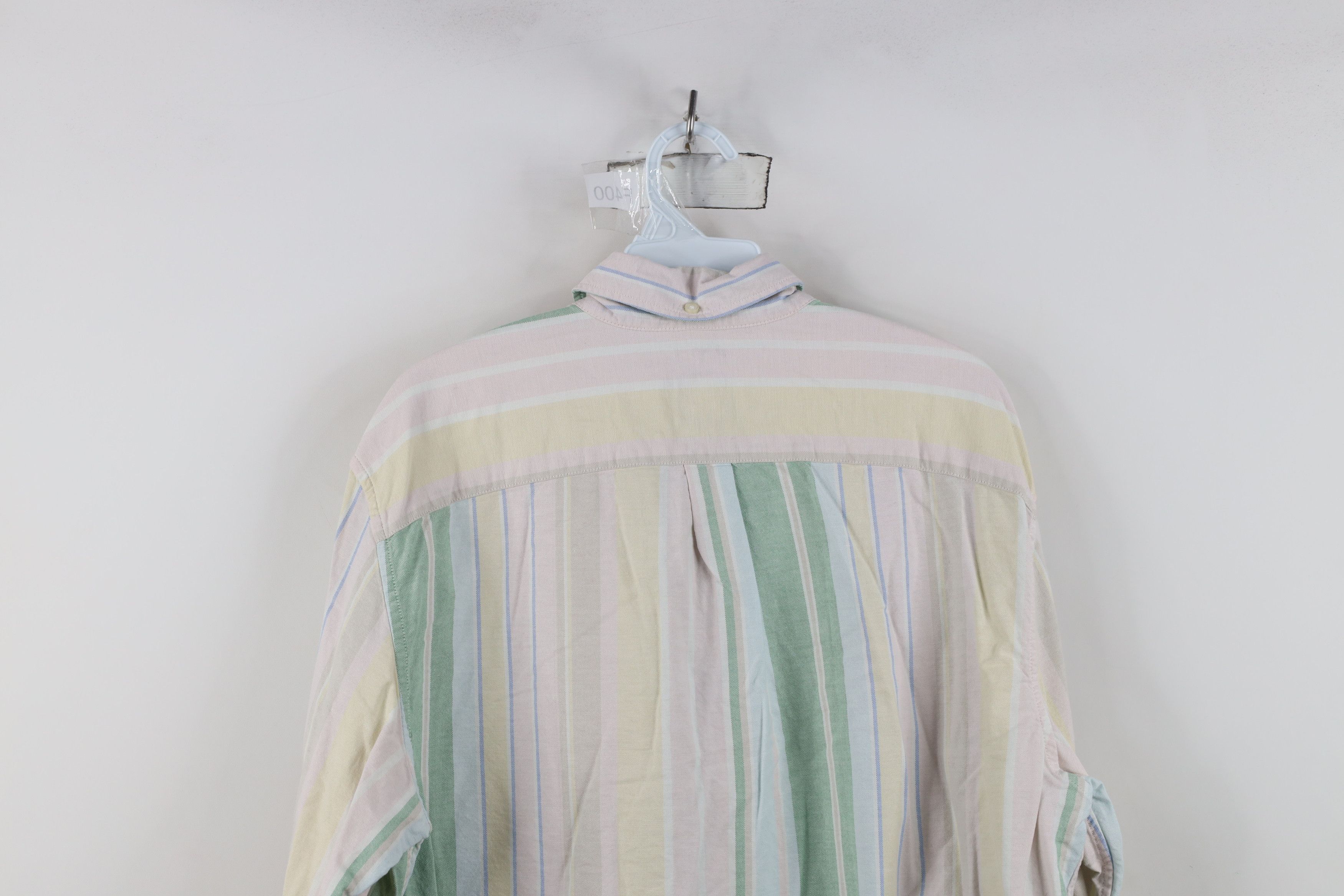 Gap Vintage Gap Striped Collared Oxford Button Down Shirt Size US L / EU 52-54 / 3 - 12 Thumbnail