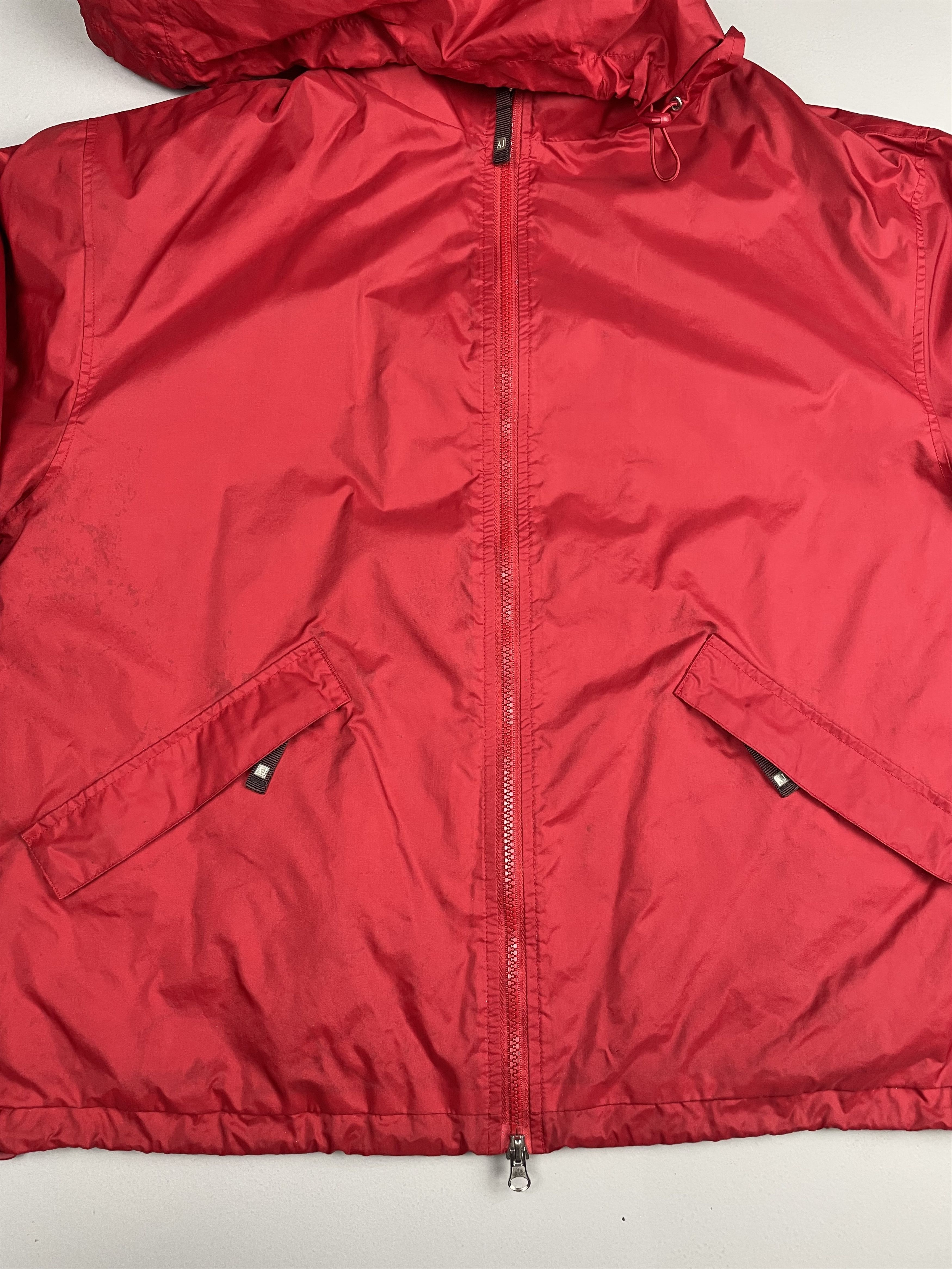 Armani vintage Armani Jeans windbreaker with packable hood Size US M / EU 48-50 / 2 - 8 Thumbnail
