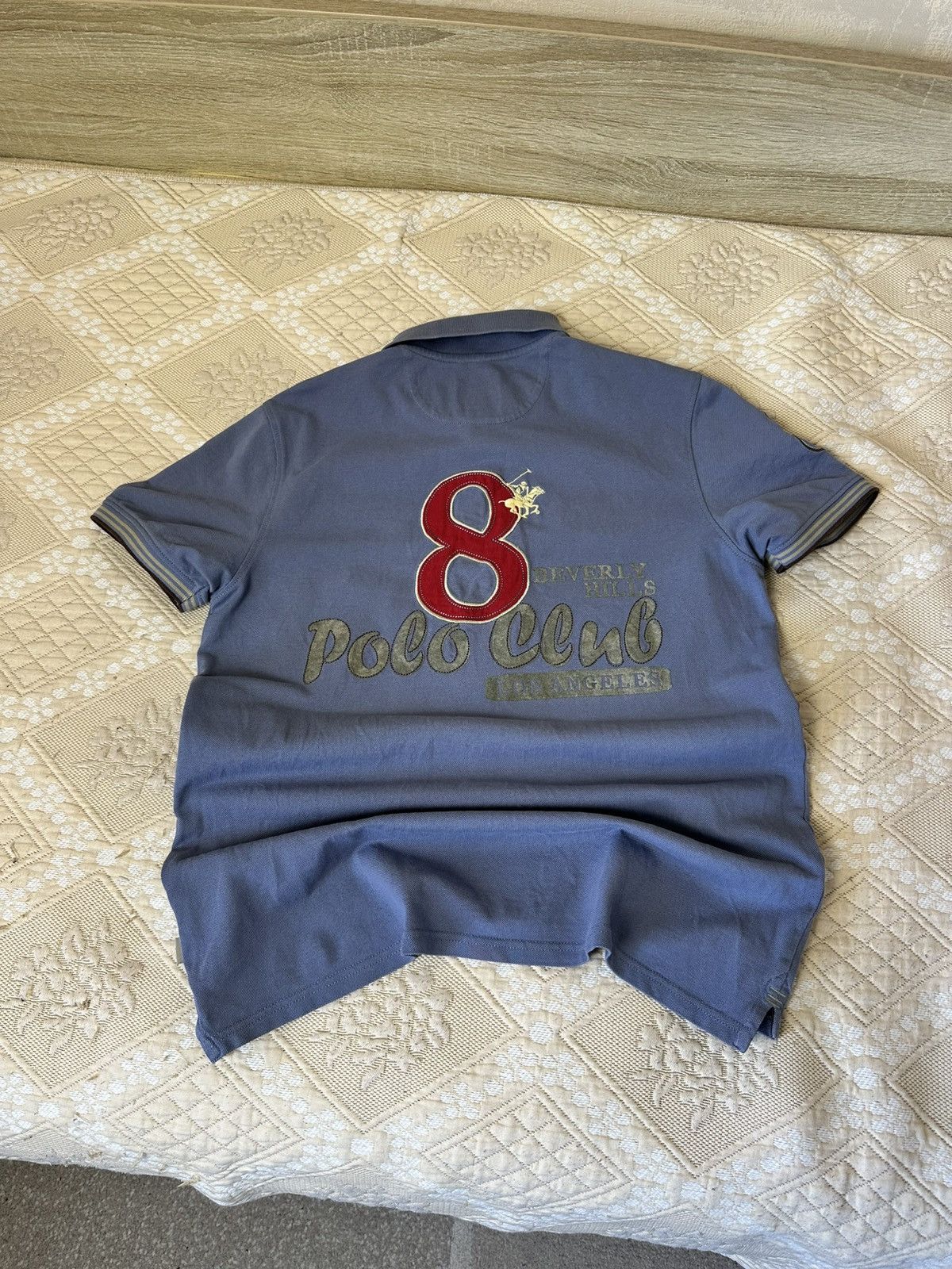 Beverly Hills Polo Club 🔥 Beverly Hills Polo Club Chief Keef Y2K Rugby T Shirt Size US M / EU 48-50 / 2 - 5 Thumbnail