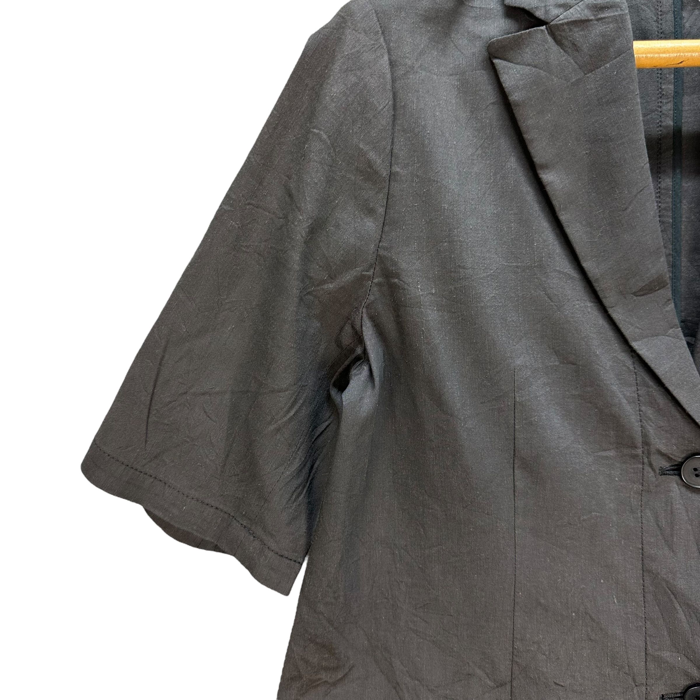 Theory THEORY LUXE Short Sleeve Long Coat Light Overcoat #A49-1141 Size S / US 4 / IT 40 - 4 Thumbnail