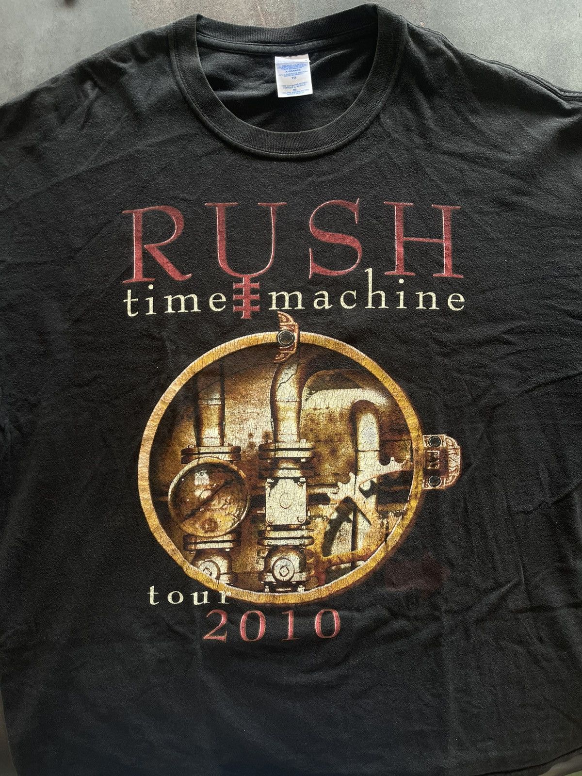 Band Tees × Vintage Rush band time machine tour 2010 Size US XL / EU 56 / 4 - 1 Thumbnail