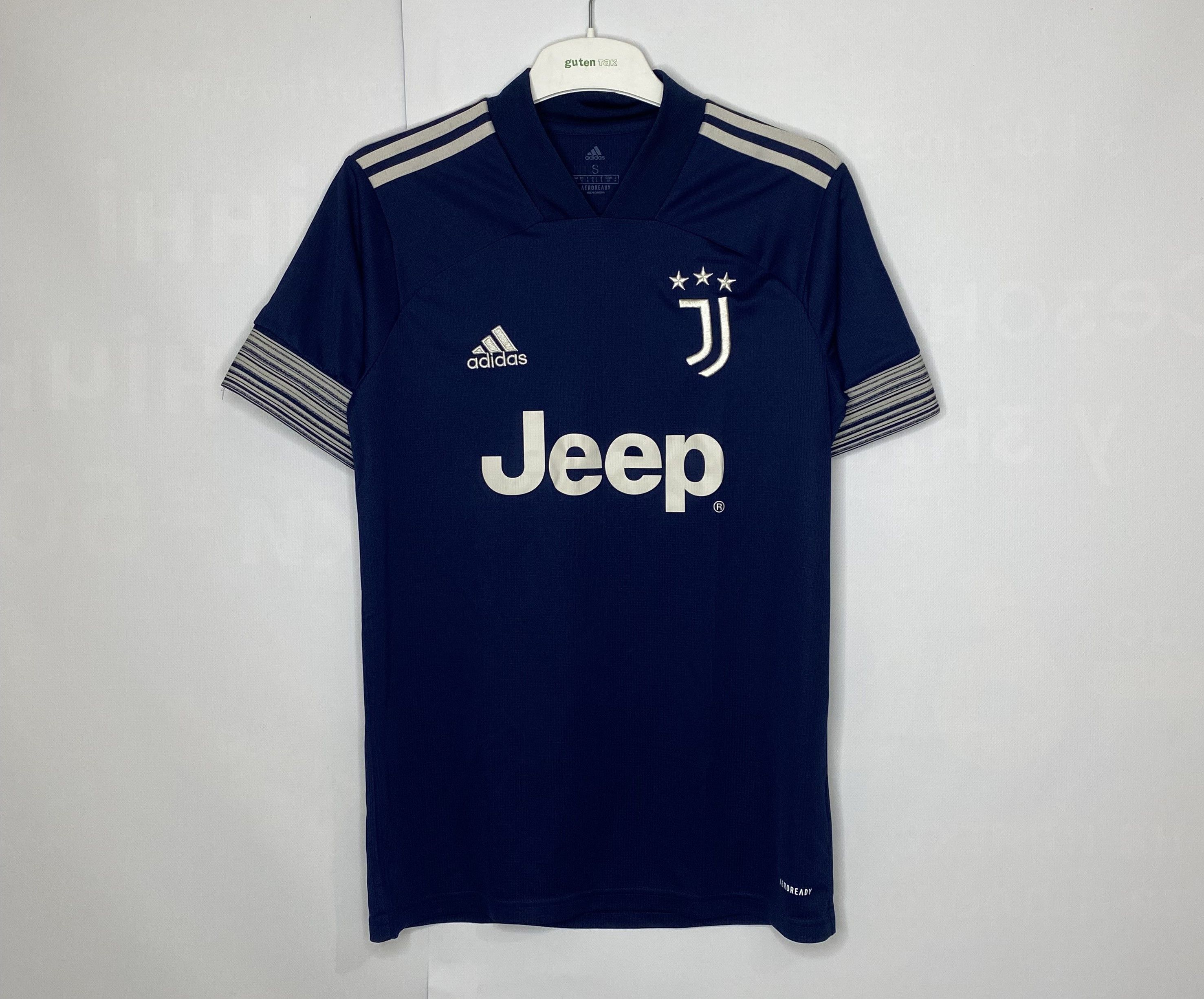 Adidas JUVENTUS 2020 2021 AWAY FOOTBALL SHIRT SOCCER JERSEY ADIDAS Size US S / EU 44-46 / 1 - 1 Thumbnail