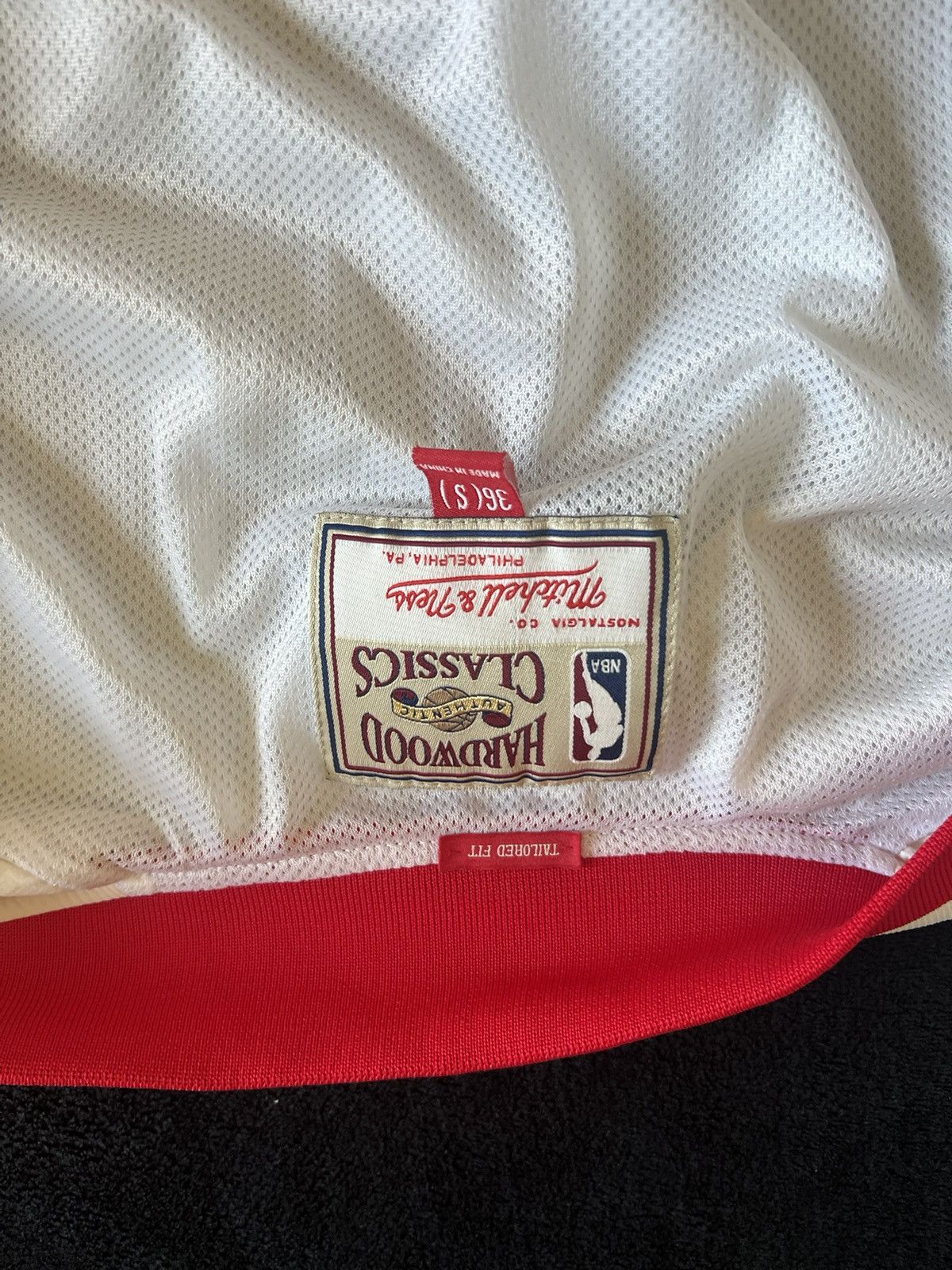Mitchell & Ness Chicago Bulls 1992/93 Authentic Full-Snap Warmup Jacket Size US S / EU 44-46 / 1 - 2 Thumbnail