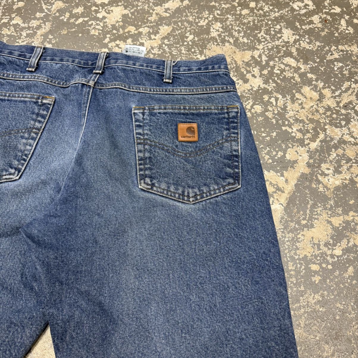 Carhartt Vintage Carhartt Denim Cut Off Workwear Shorts Jorts Size US 34 / EU 50 - 8 Thumbnail