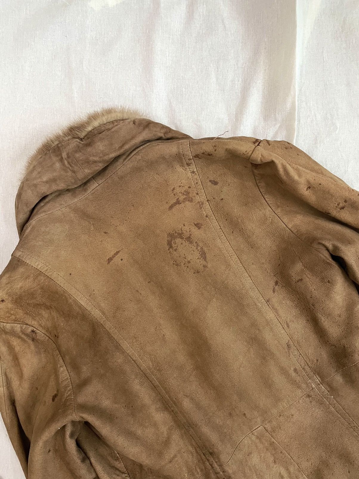 Other ☆ Vintage 1960's Penny Lane Leather 🥞 Size XL / US 12-14 / IT 48-50 - 4 Thumbnail
