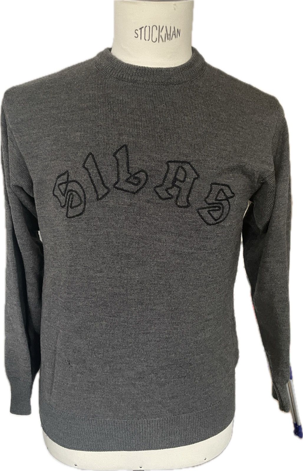 Silas Silas vintage fine knit Merino wool sweater Size US L / EU 52-54 / 3 - 1 Thumbnail