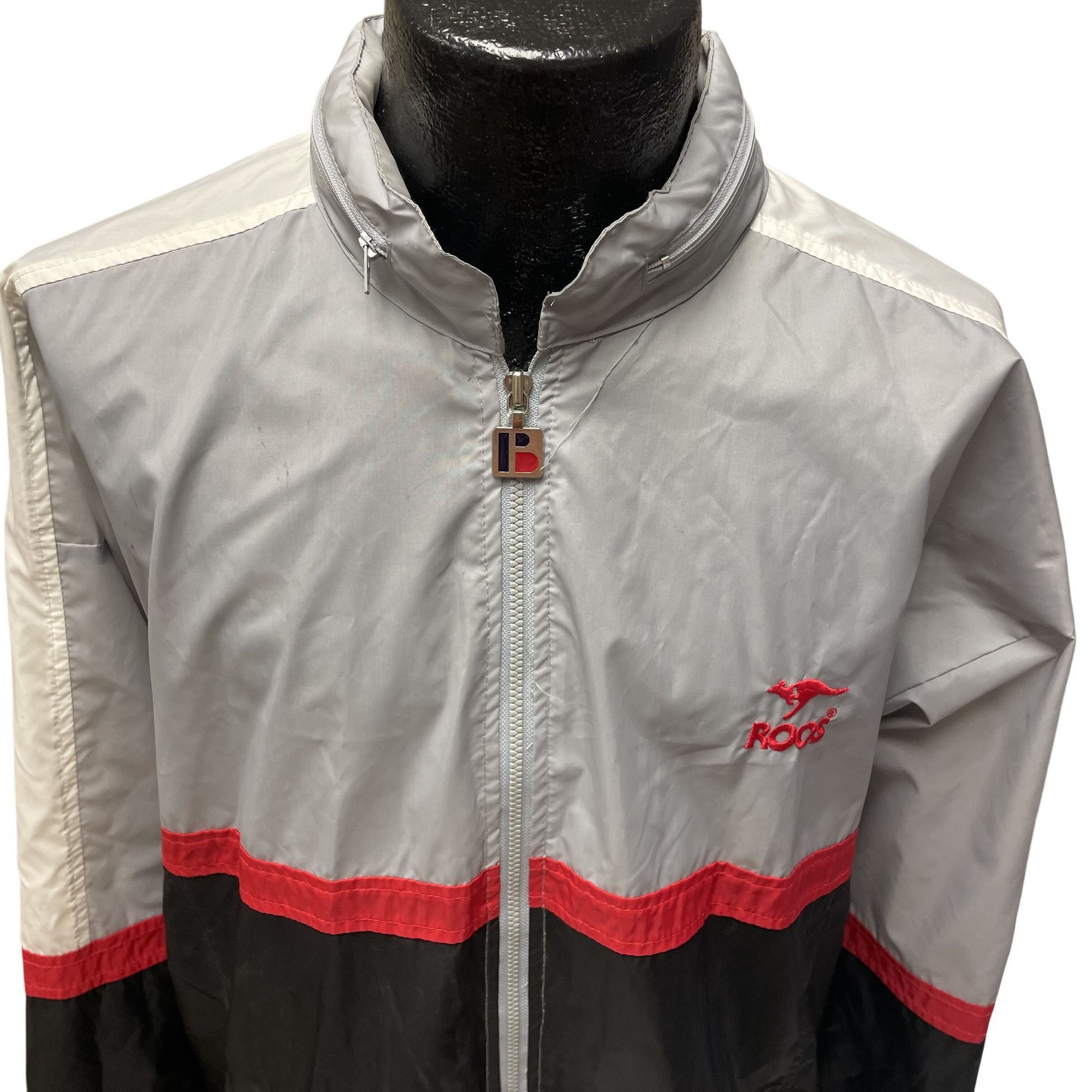 Other Vtg Bonnie Sportswear Nylon COLORBLOCK Hooded Windbreaker Size US XL / EU 56 / 4 - 8 Thumbnail