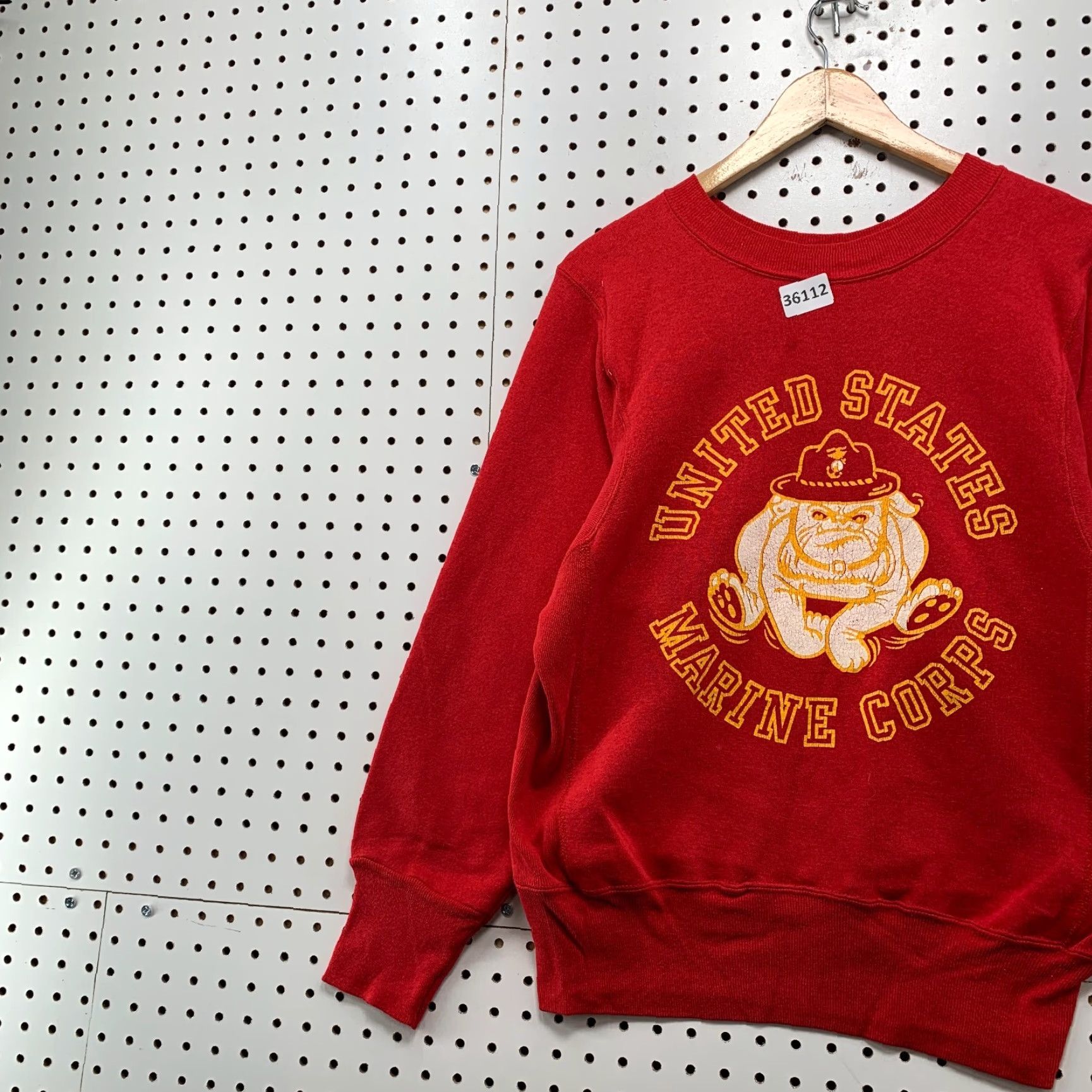 Vintage VINTAGE United States Marine Corpse Sweatshirt Men M Bulldog Made USA Size US M / EU 48-50 / 2 - 3 Thumbnail