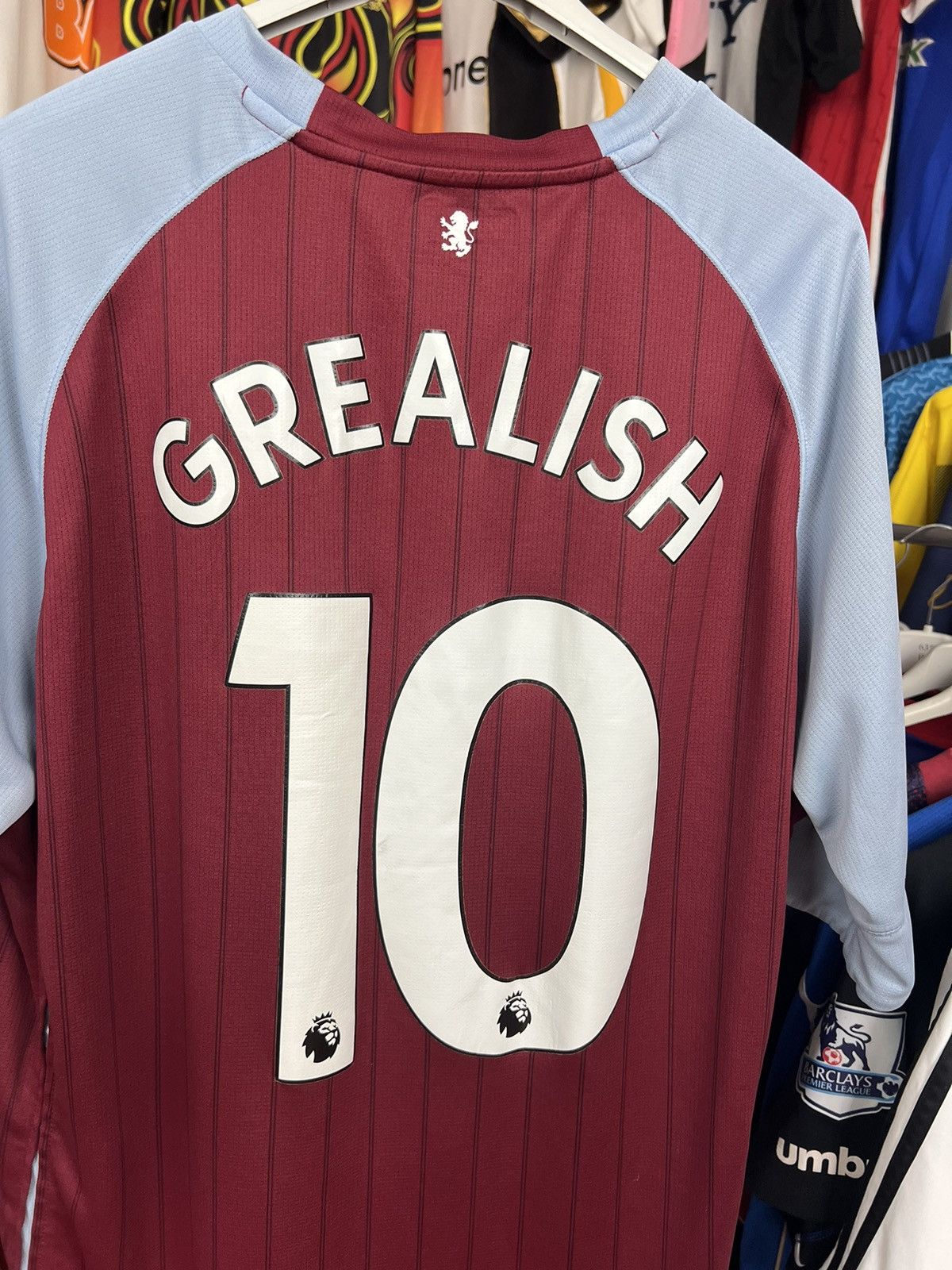 Kappa Jersey Kappa Aston Villa 2020/21 Grealish #10 Size US XL / EU 56 / 4 - 4 Thumbnail