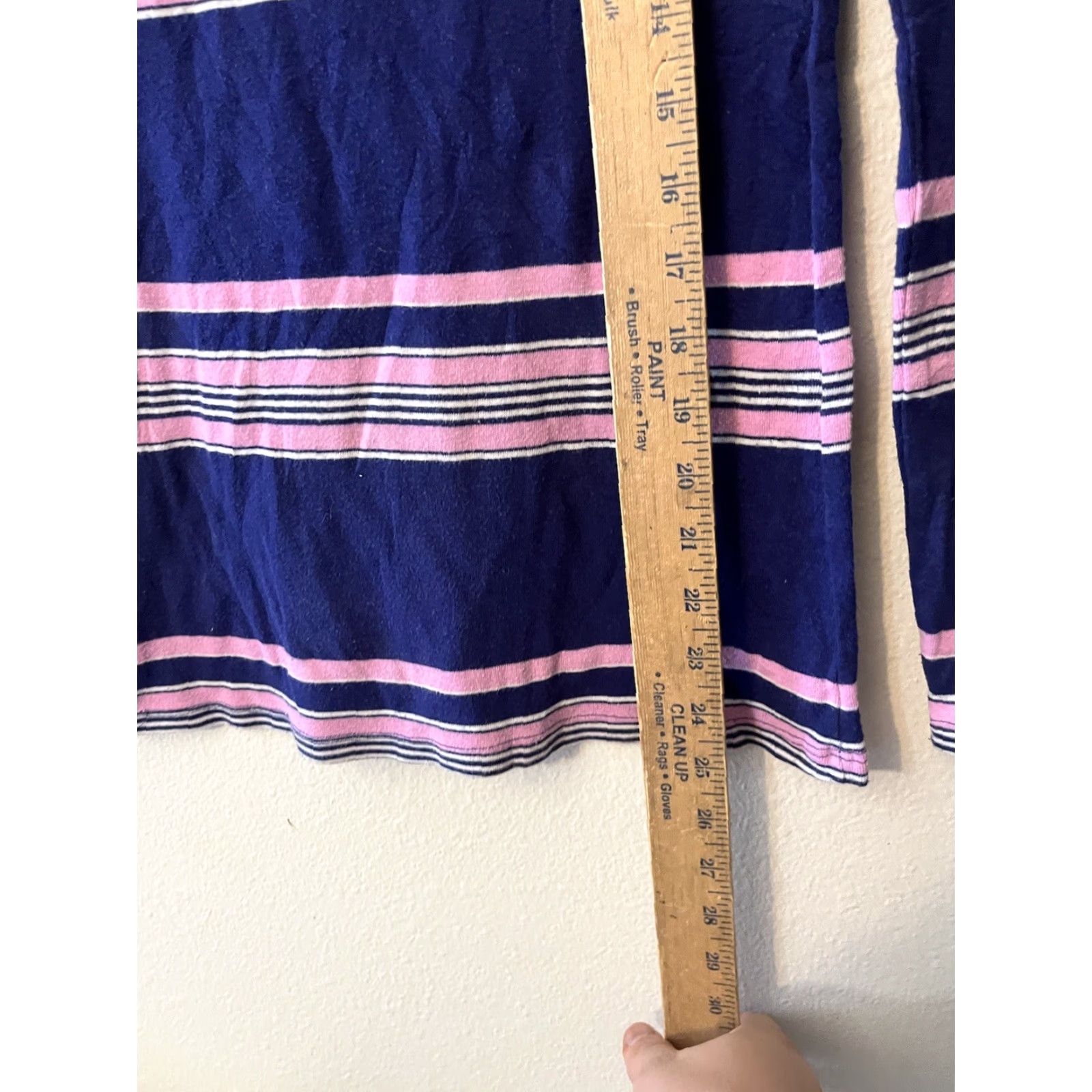 Old Navy Old Navy Shirt Women's M Multicolor Striped Long Sleeve Boat Neck Shirt Size M / US 6-8 / IT 42-44 - 5 Thumbnail
