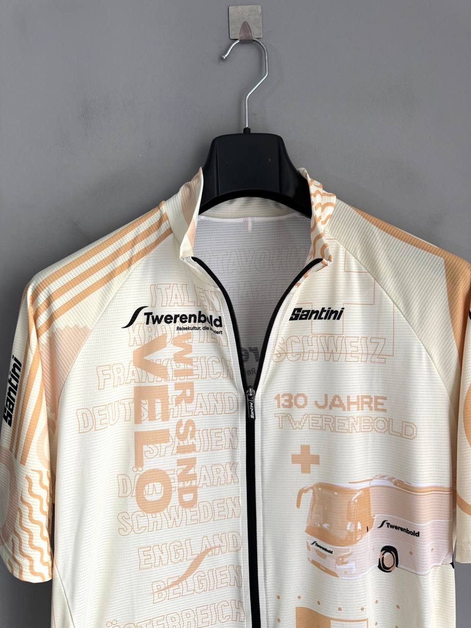 Other Santini SMS Short Sleeve Cycling Jersey, UNI Size XL-XXL Size US XL / EU 56 / 4 - 16 Thumbnail