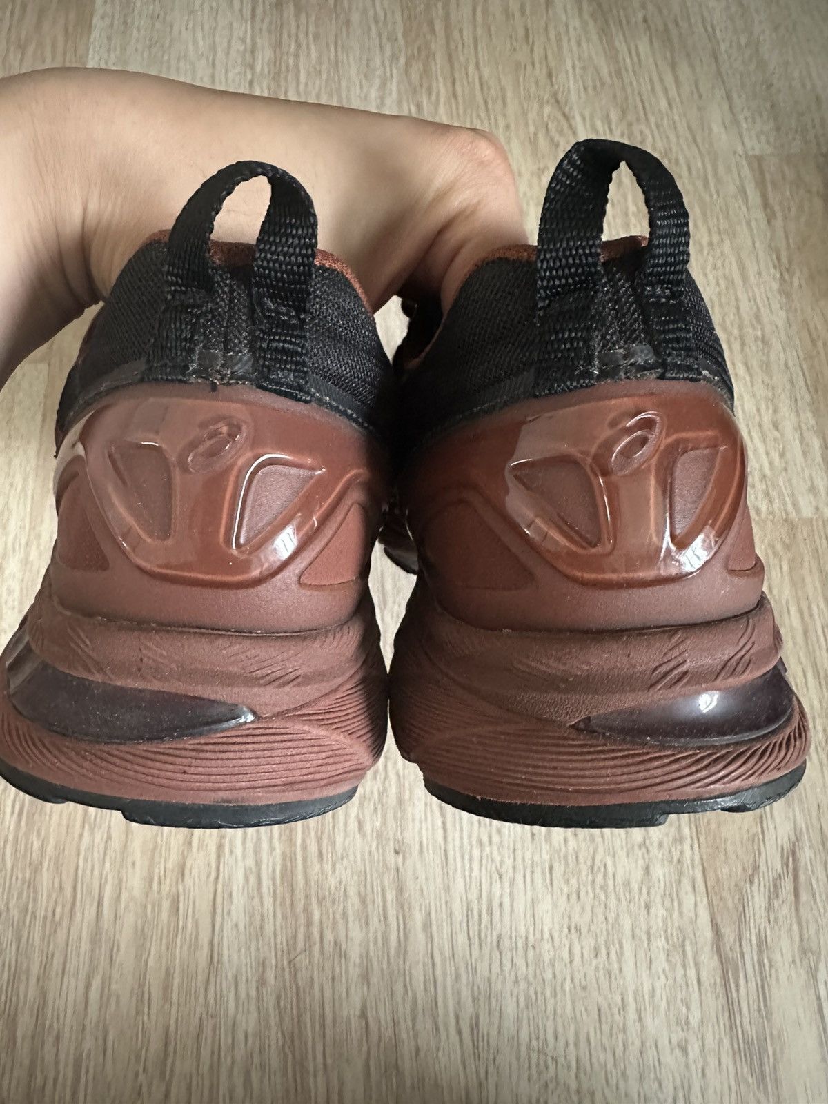 Asics × Kiko Kostadinov Kiko Kostadinov Asics Gel-burz 2 Burgundy Size US 8.5 / EU 41-42 - 3 Thumbnail