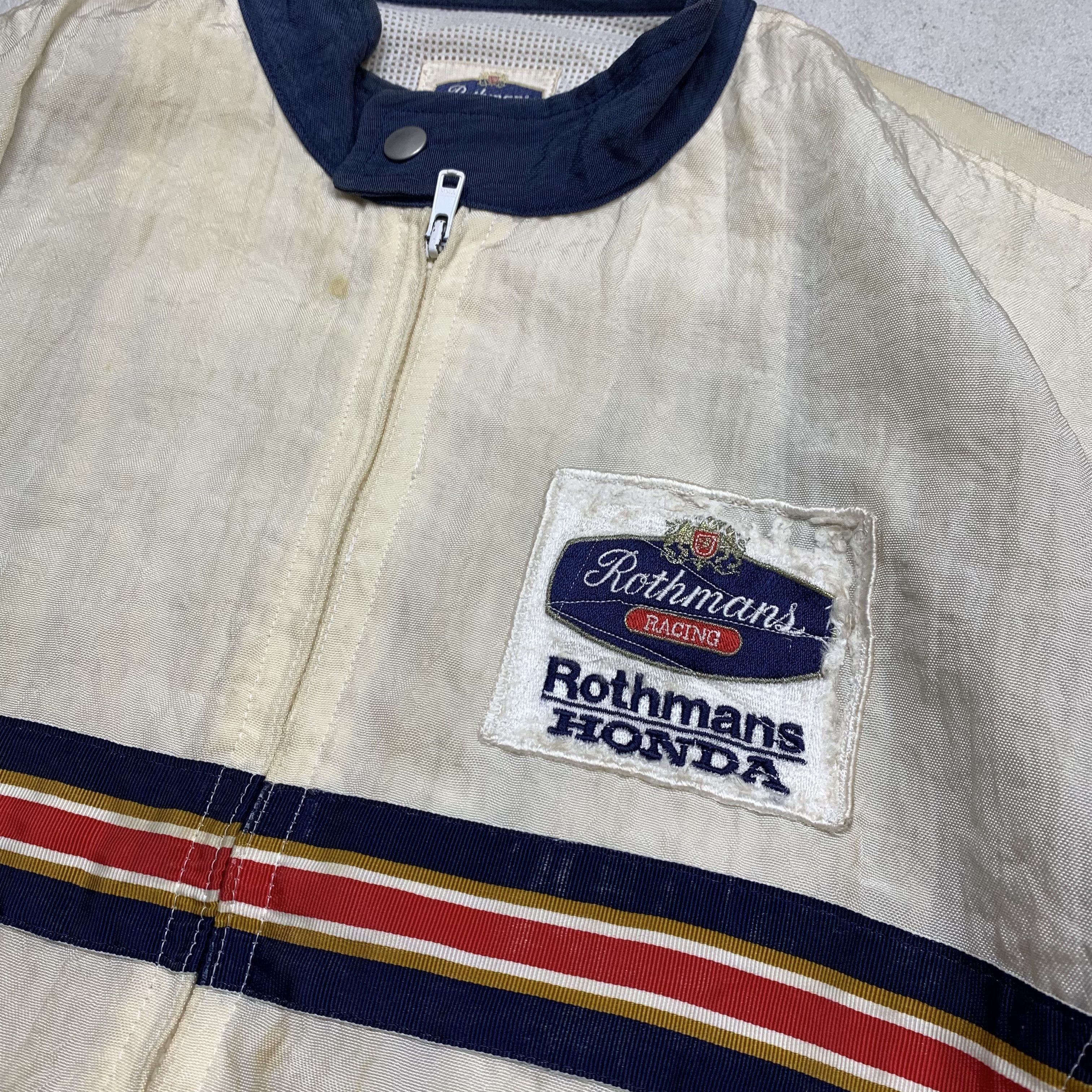 Formula 1 Vintage Honda Rothmans Racing Jacket Size US M / EU 48-50 / 2 - 9 Thumbnail