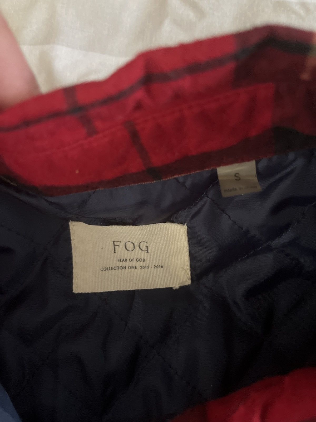 Fear of God Fear of God Quilted Flannel Size US S / EU 44-46 / 1 - 6 Thumbnail