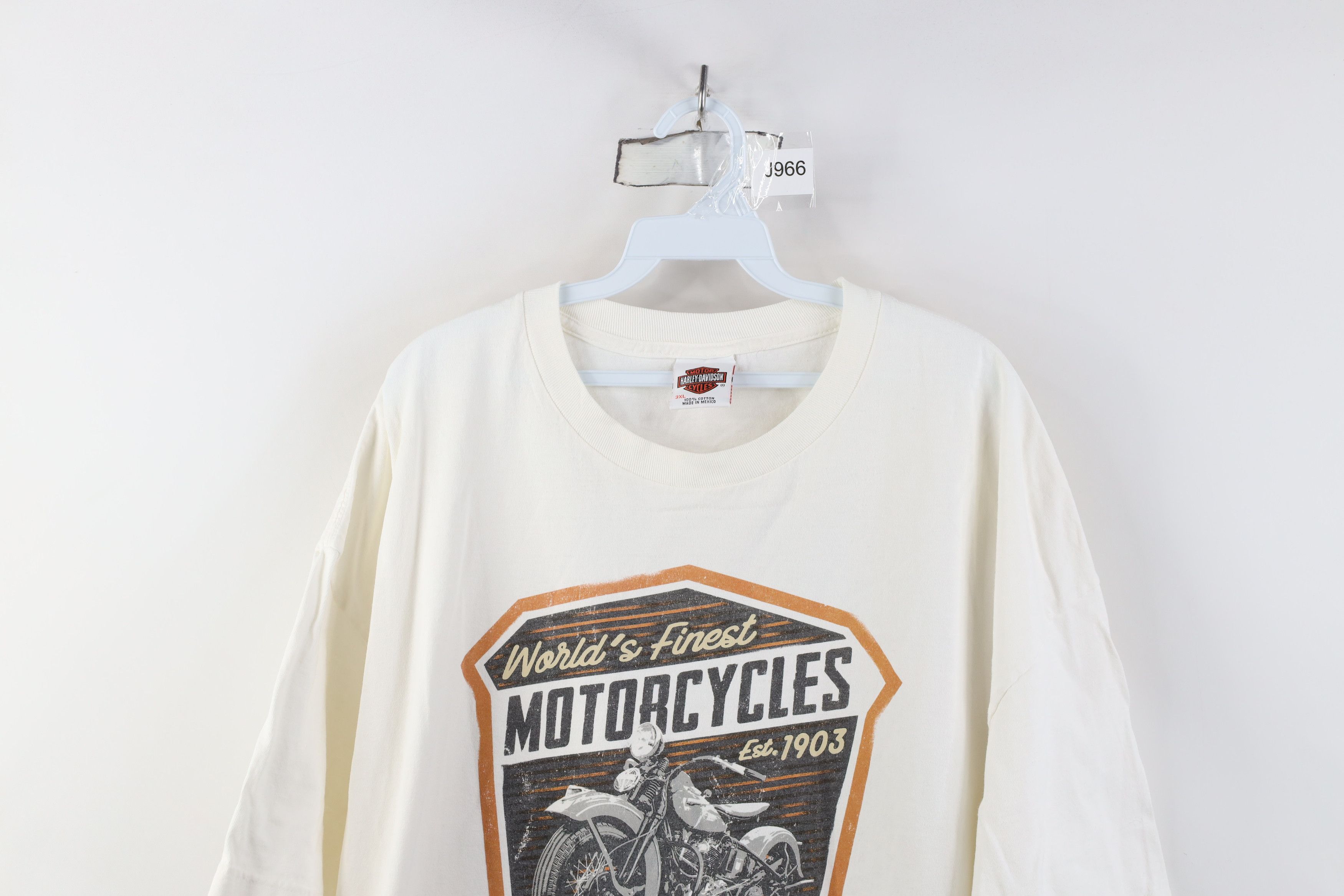 Harley Davidson Vintage Y2K Harley Davidson Big Boston Short Sleeve T-Shirt Size US XXL / EU 58 / 5 - 2 Thumbnail