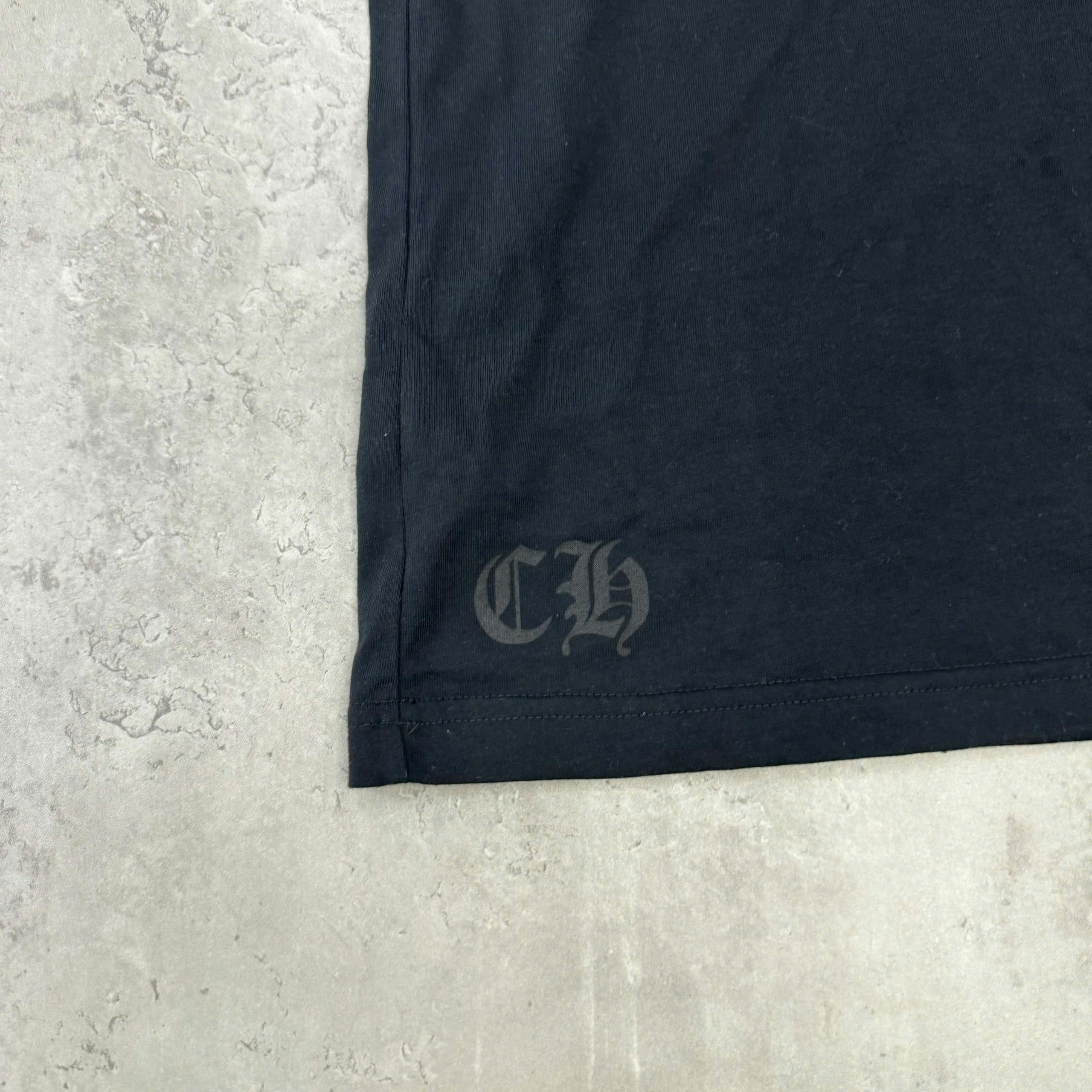 Chrome Hearts Chrome Hearts Black Tee Horseshoe Size US XL / EU 56 / 4 - 5 Thumbnail