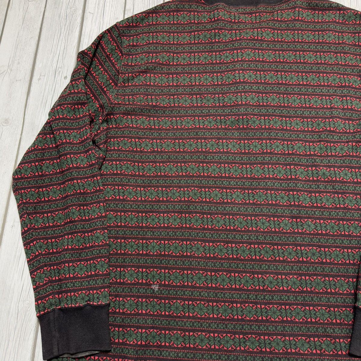 Polo Ralph Lauren × Vintage Vintage Polo long sleeve henley shirt Size US XL / EU 56 / 4 - 4 Thumbnail