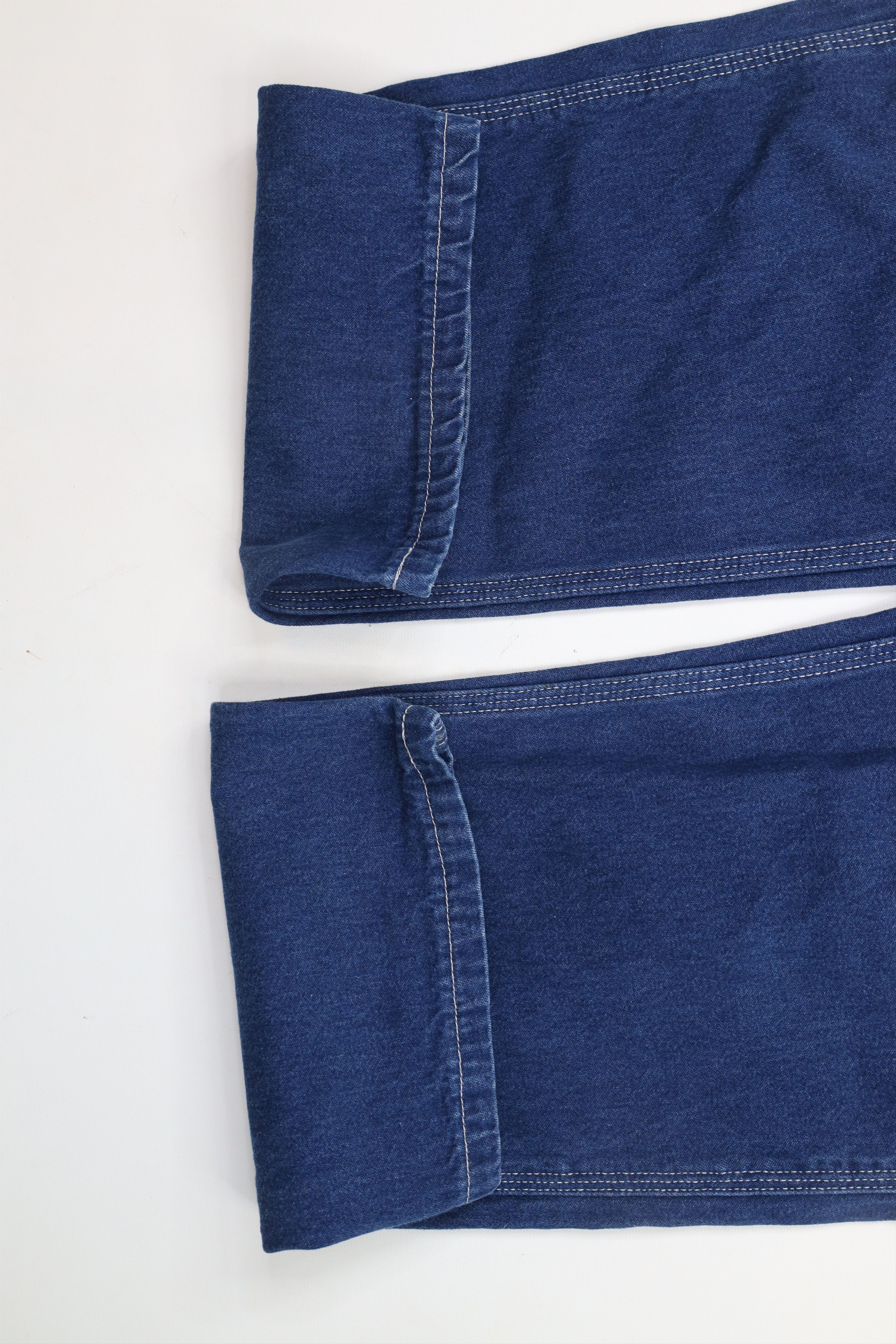 Carhartt × Vintage Vintage Y2K 2004 Carhartt Out Wide Leg Dungaree Denim Jeans Size US 32 / EU 48 - 5 Thumbnail