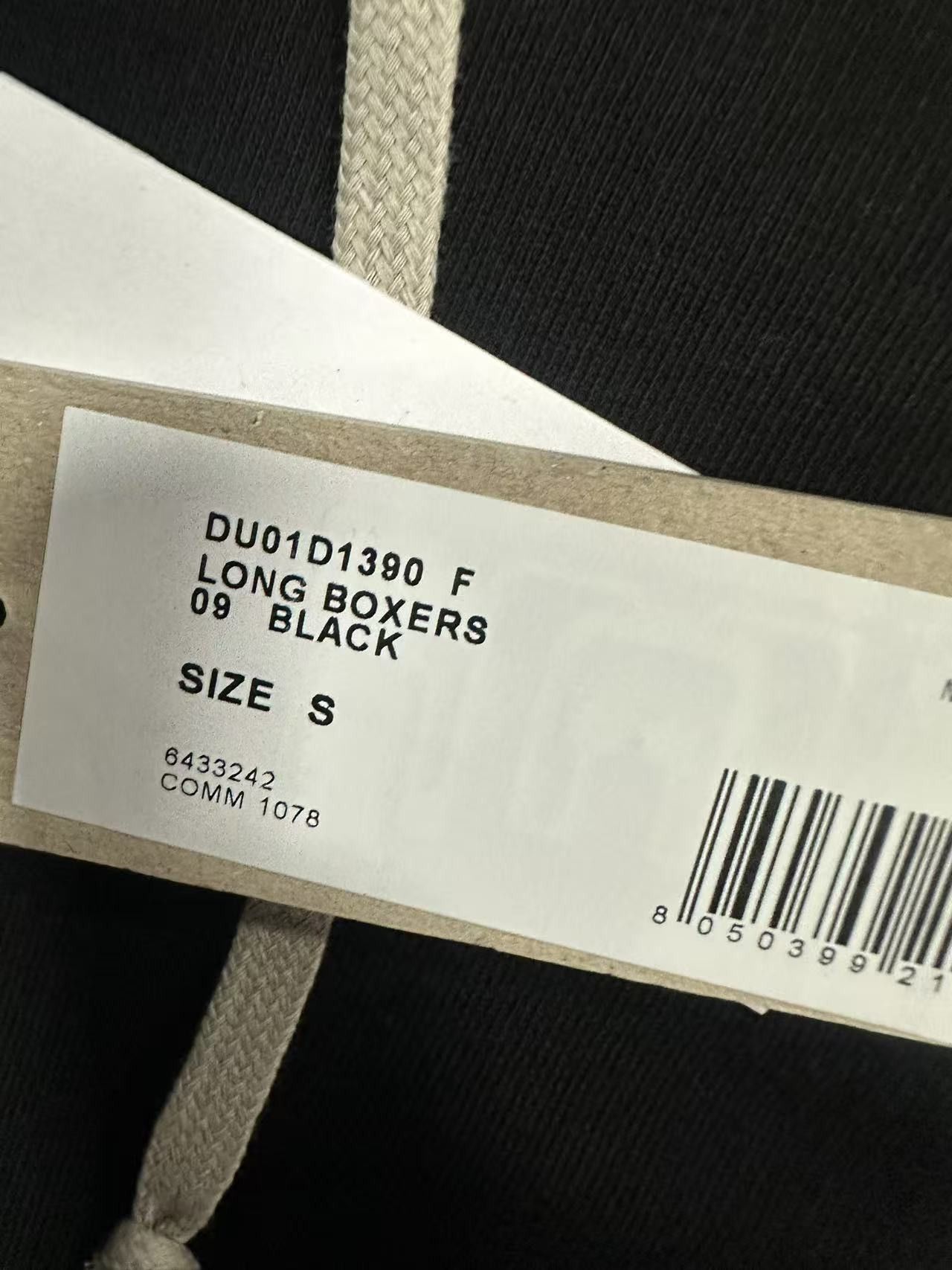 Rick Owens Rick Owens Black Shorts Men 30 Size US 30 / EU 46 - 10 Thumbnail