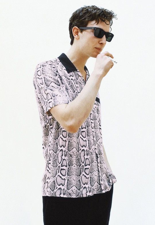 Supreme SS12 - Snakeskin Button Up Rayon Shirt Size US L / EU 52-54 / 3 - 2 Thumbnail