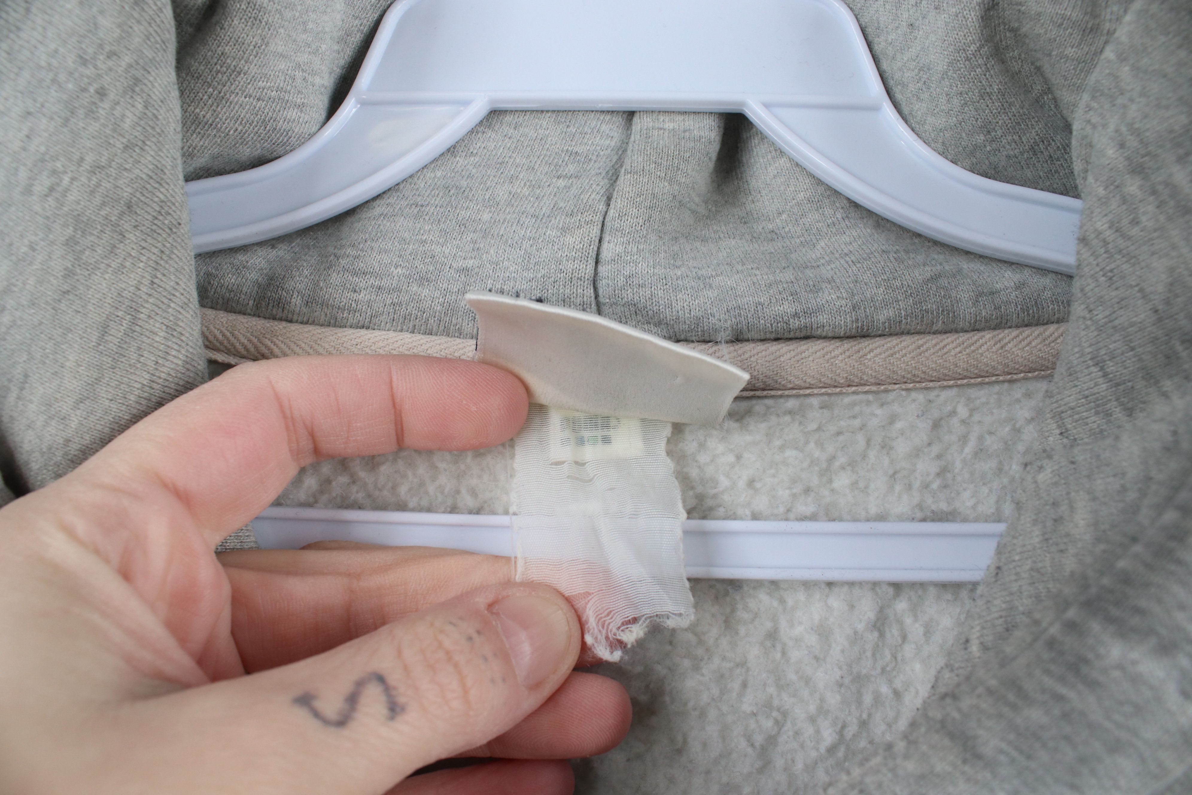 Puma × Vintage Vintage 90s Puma Heavyweight Hoodie Sweatshirt Heather Gray Size US XL / EU 56 / 4 - 9 Thumbnail