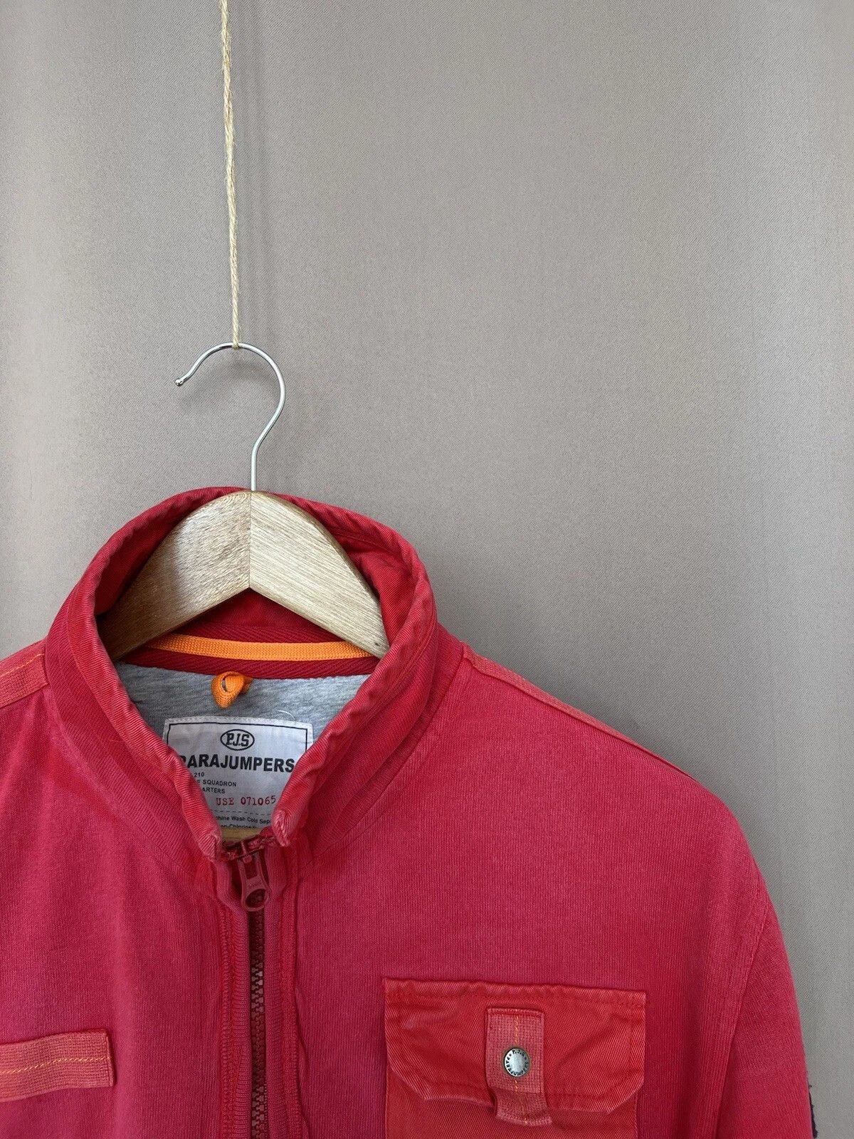 Parajumpers Parajumpers Zip Sweater Back Big Logo Mens Size M Jacket Size US M / EU 48-50 / 2 - 6 Thumbnail