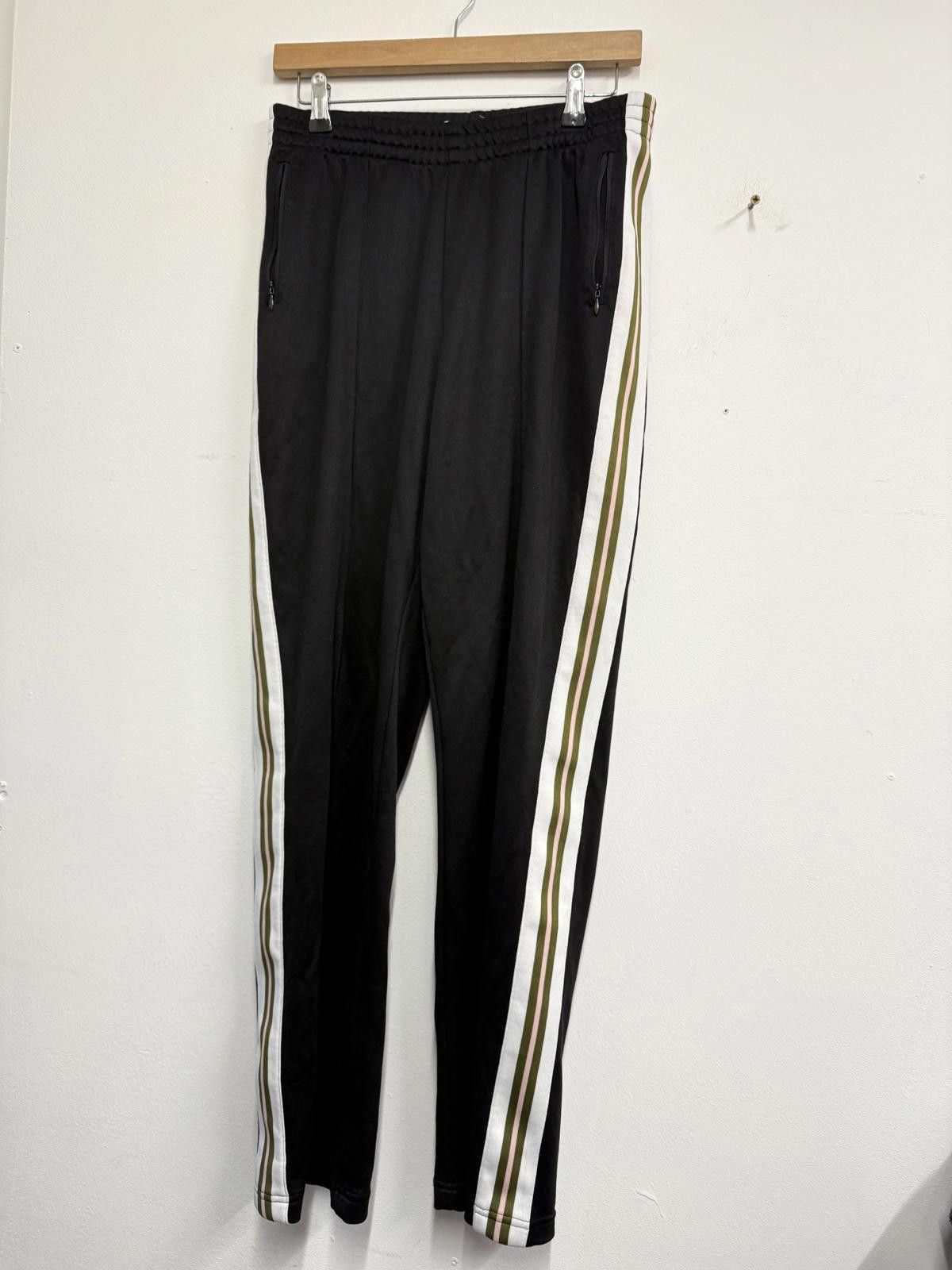 M.E. Sport M&S Black Track Pants with Side Stripes Size US 32 / EU 48 - 1 Thumbnail