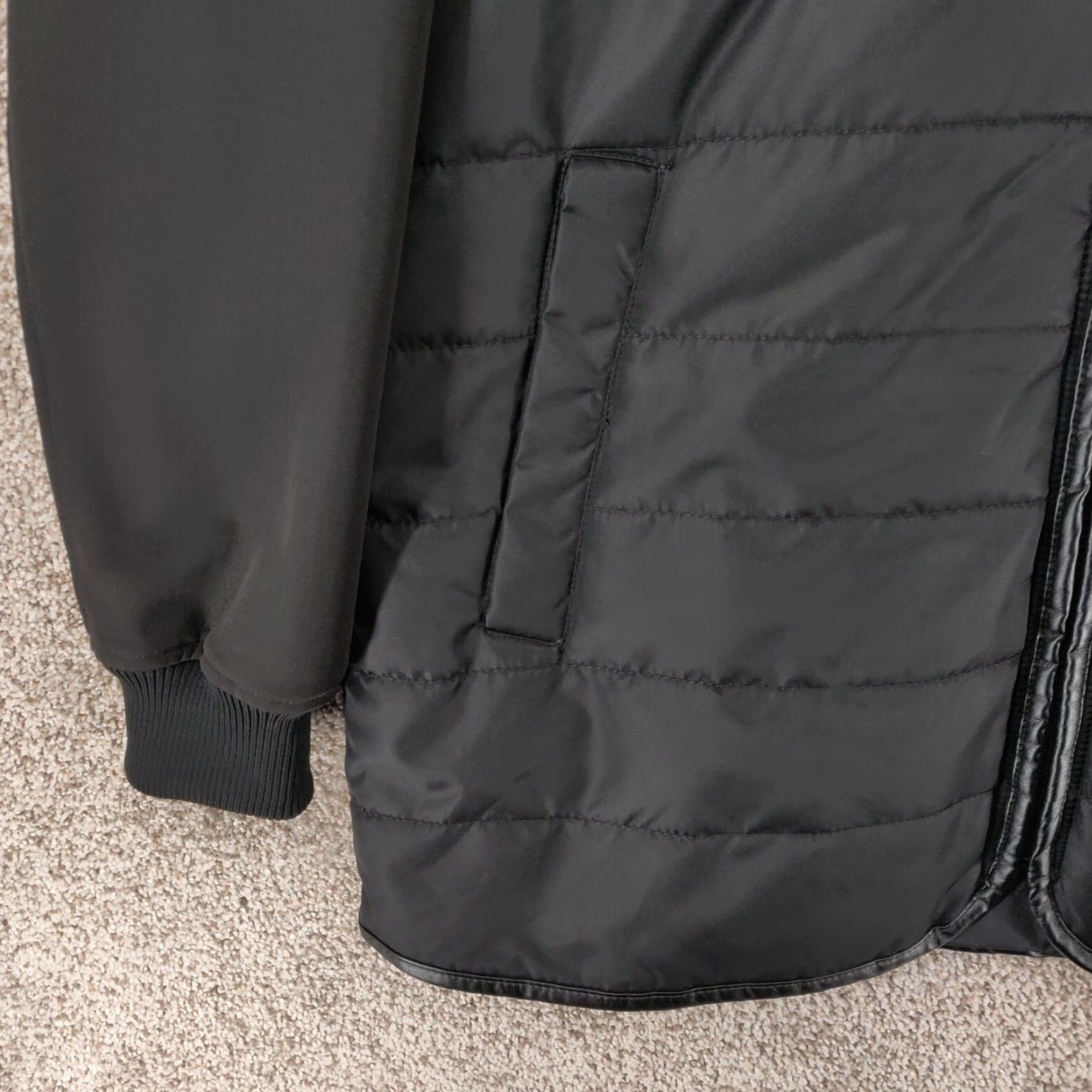 Vintage Dixxon The Resistor Jacket Mens Large L Black Puffer Full Zip Hoodie Hooded Size US L / EU 52-54 / 3 - 4 Thumbnail