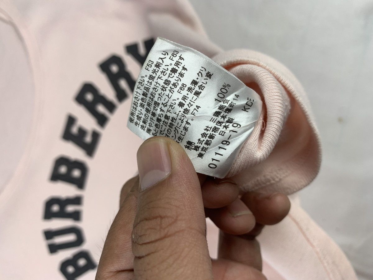 Burberry Blue Label Soft Pink Iconic Horse Graphic Spell Out Tank Top Size L / US 10 / IT 46 - 7 Thumbnail