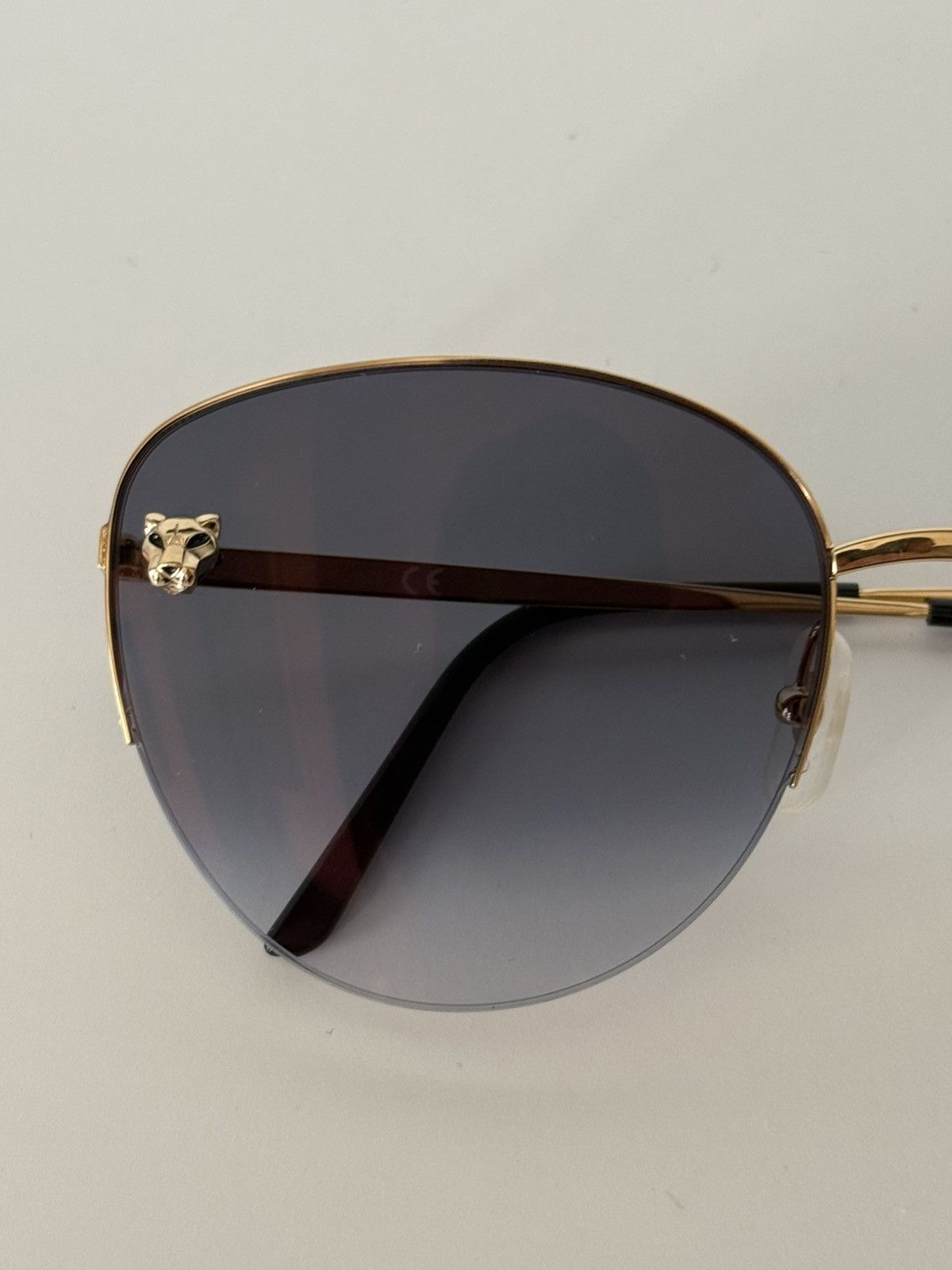 Cartier Panthere de Cartier Sunglasses Fullset, Brandnew, Goldfinish Size ONE SIZE - 4 Thumbnail