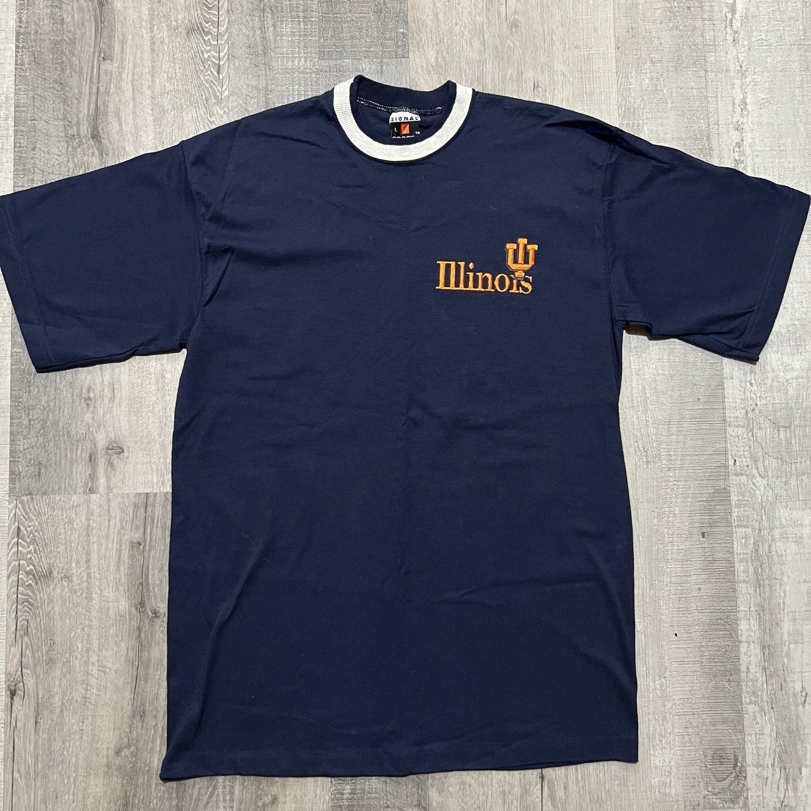 Signal Sport VTG University Of Illinois Fighting Illini 90s College Tee Size US L / EU 52-54 / 3 - 1 Thumbnail