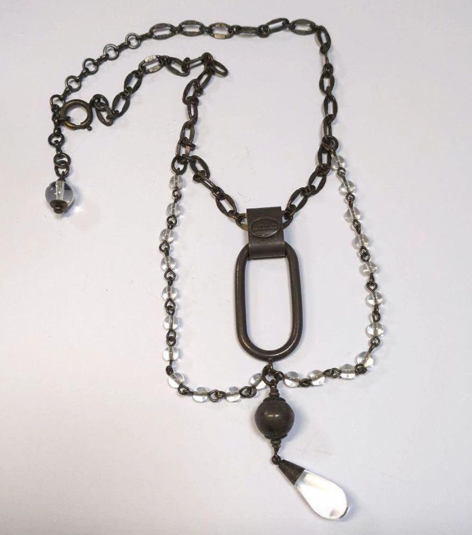 Jean Paul Gaultier Jean Paul Gaultier Multi-layer transparent glass ball necklace Size ONE SIZE - 1 Thumbnail