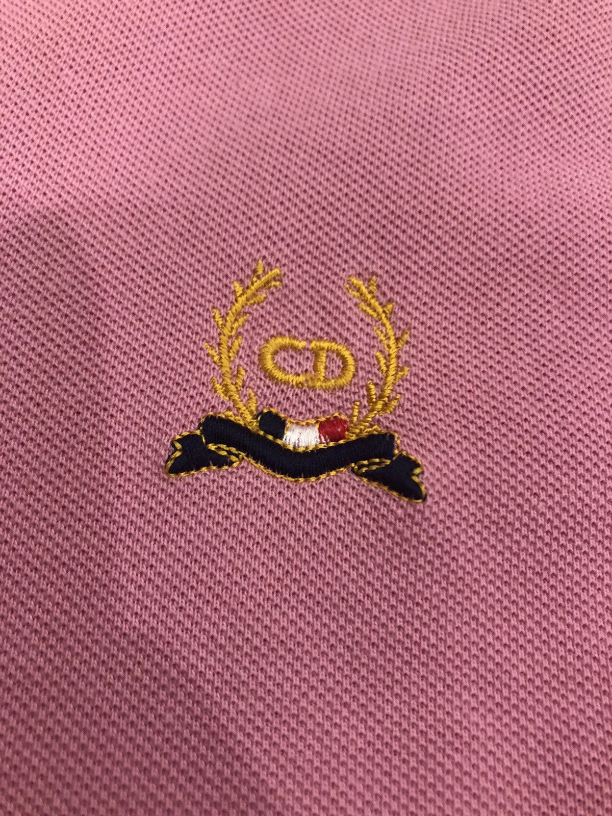 Christian Dior Monsieur × Designer × Dior Christian Dior Pink Vintage Polo shirt Rare Size US M / EU 48-50 / 2 - 4 Thumbnail