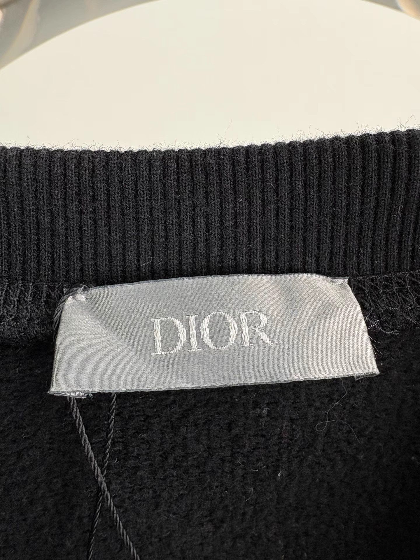Dior DIOR Embroidered LOGO Long Sleeve Sweatshirt Size US S / EU 44-46 / 1 - 3 Thumbnail