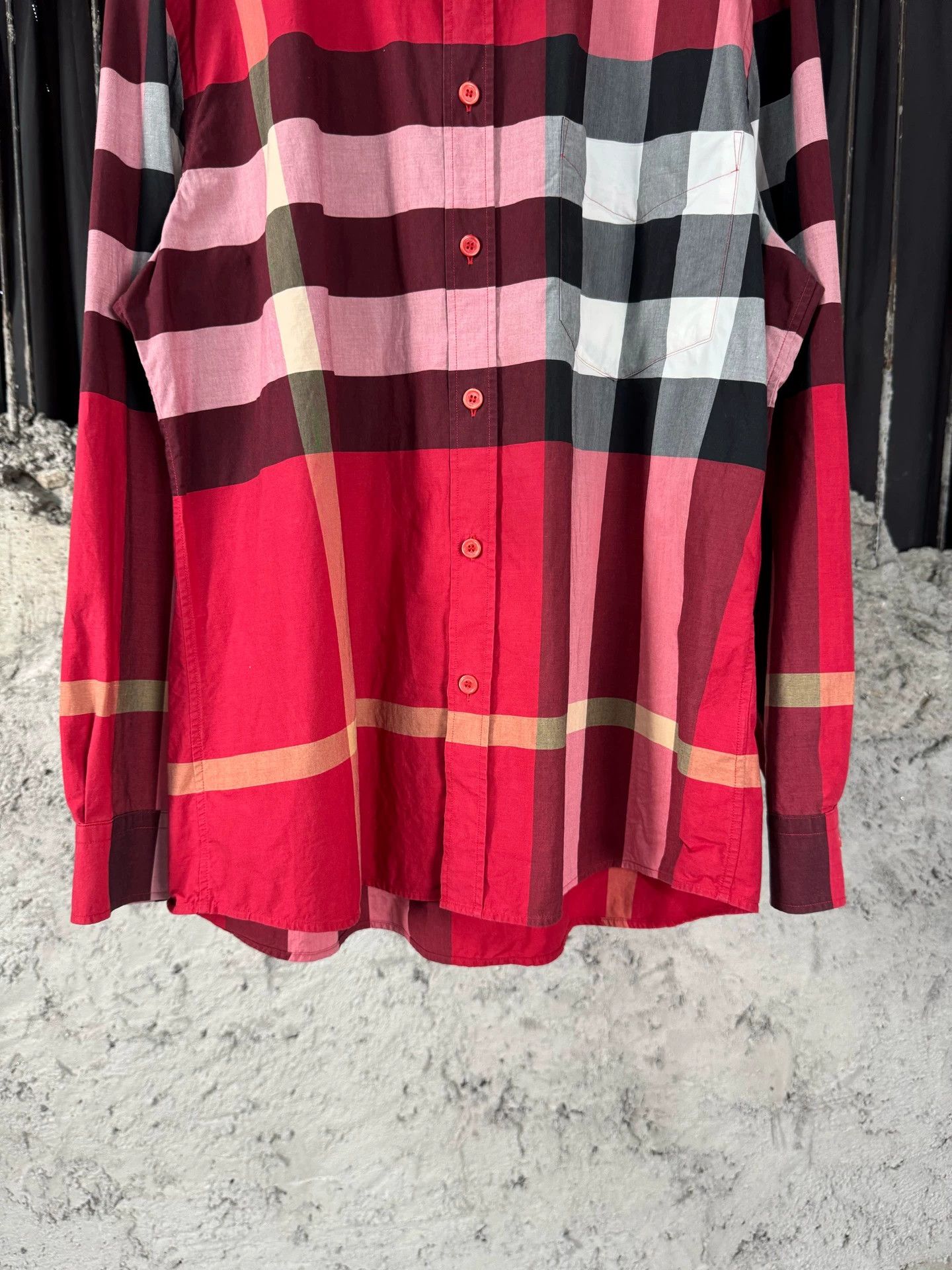 Burberry Burberry Men's XL Check Shirt Size US XL / EU 56 / 4 - 4 Thumbnail