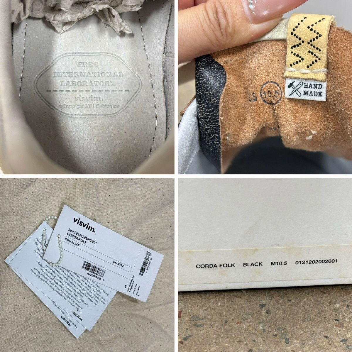 Visvim Visvim 21ss corda-folk，us10.5 Size US 10.5 / EU 43-44 - 9 Thumbnail