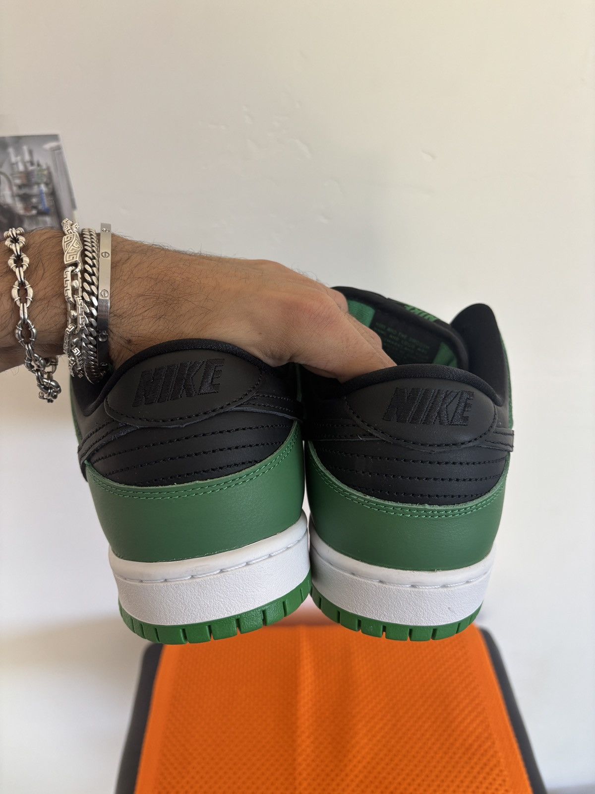 Nike Nike SB Dunk Low Classic Green Size US 11 / EU 44 - 8 Thumbnail