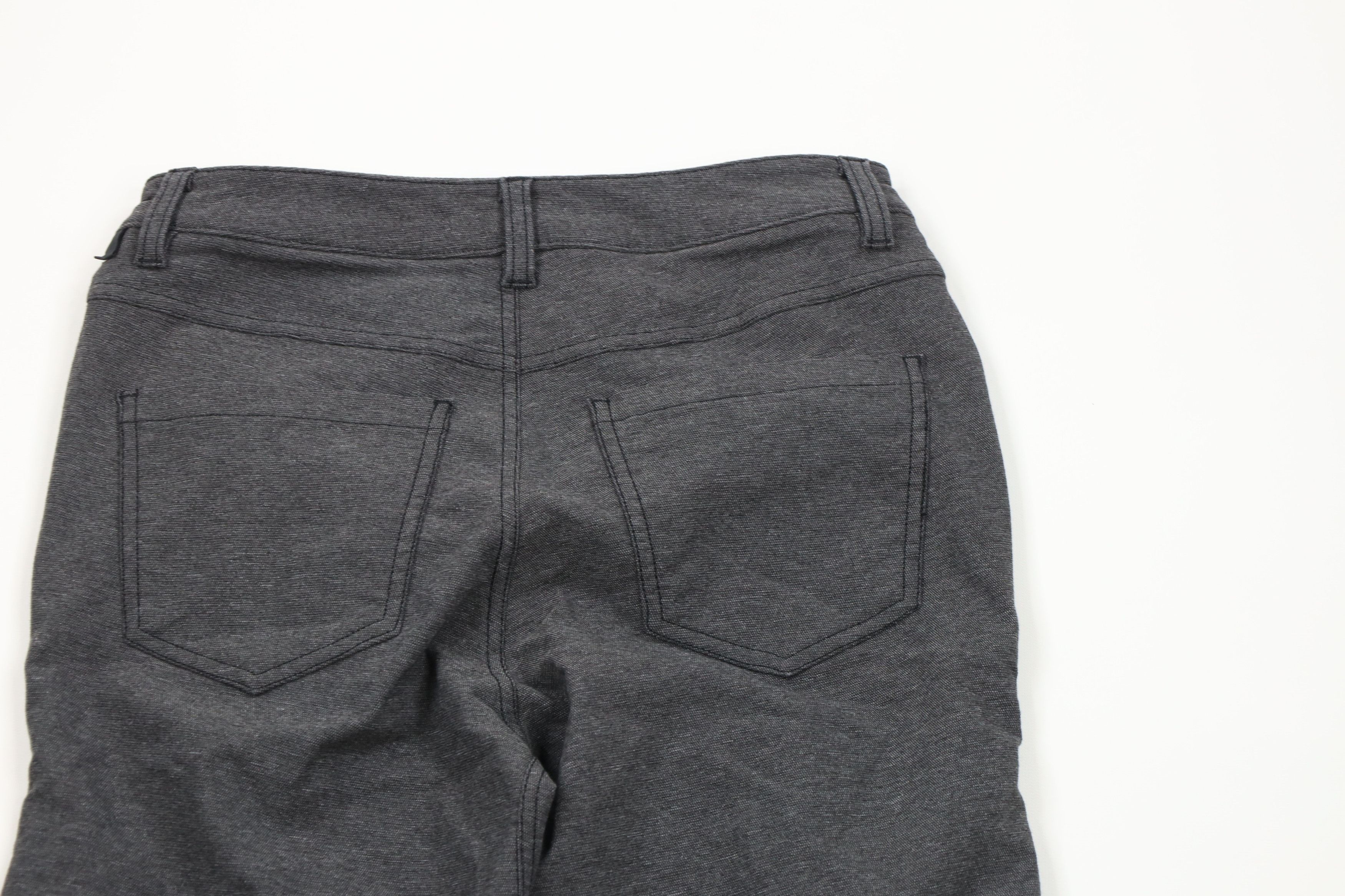 Lululemon × Vintage Lululemon Stretch Skinny Leg Knit Chino Pants Trousers Gray Size US 28 / EU 44 - 8 Thumbnail