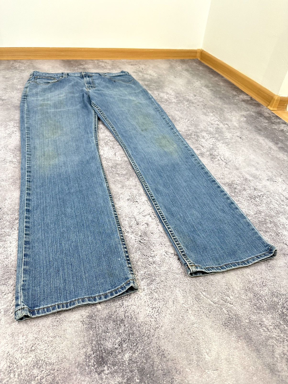 Carhartt Vintage Carhartt American Light Blue Denim Y2K Opium Jeans Size US 36 / EU 52 - 9 Thumbnail