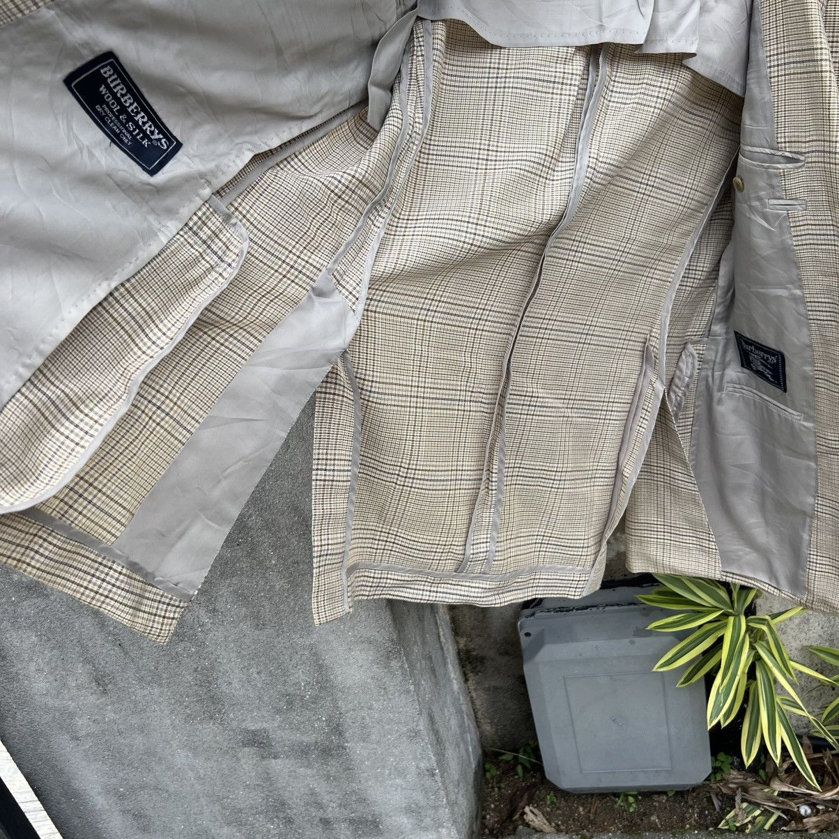 Burberry “BURBERRY” WOOL & SILK YELLOW BLAZER Size 42R - 18 Thumbnail