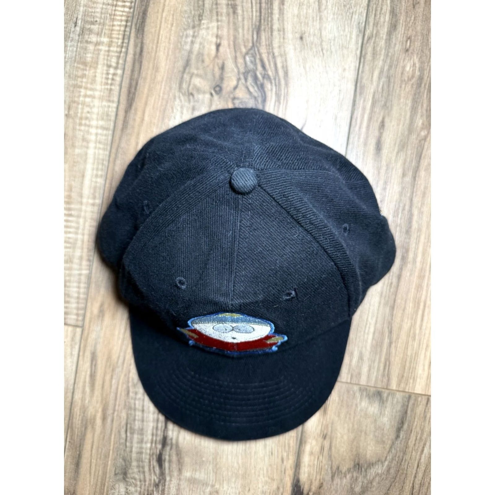 Vintage VINTAGE Comedy Central Cartman South Park Hat Cap Black One Size Men Adjustable Baseball Cap Size US M / EU 48-50 / 2 - 2 Thumbnail