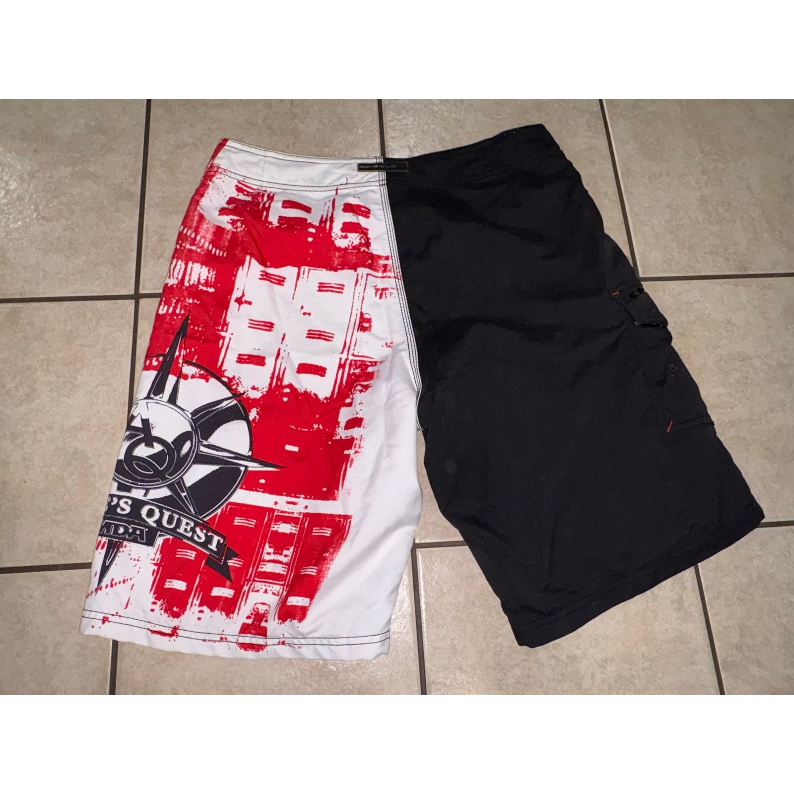Oakley Vintage Y2K Oakley board shorts Augie’s Quest Rare 34 Size US 34 / EU 50 - 6 Thumbnail